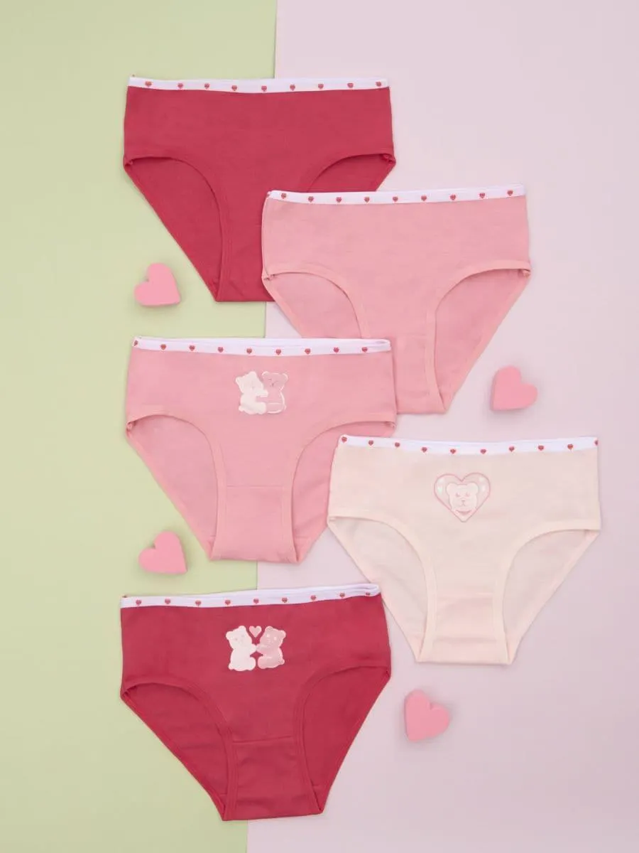 Set de 5 perechi de chiloți