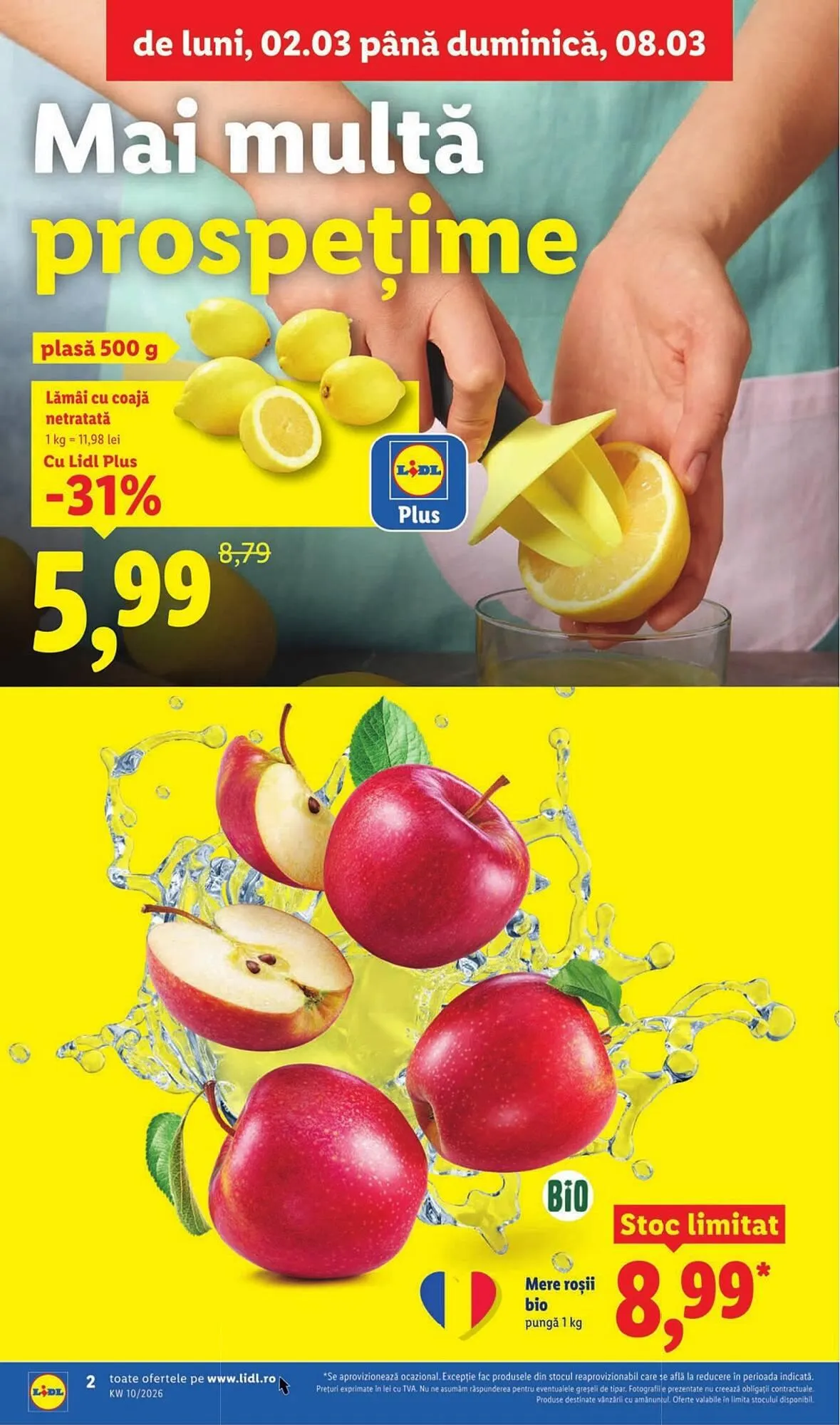 Catalog Catalog Lidl de la 2 martie până la 8 martie 2026 - Revista Pagina 2