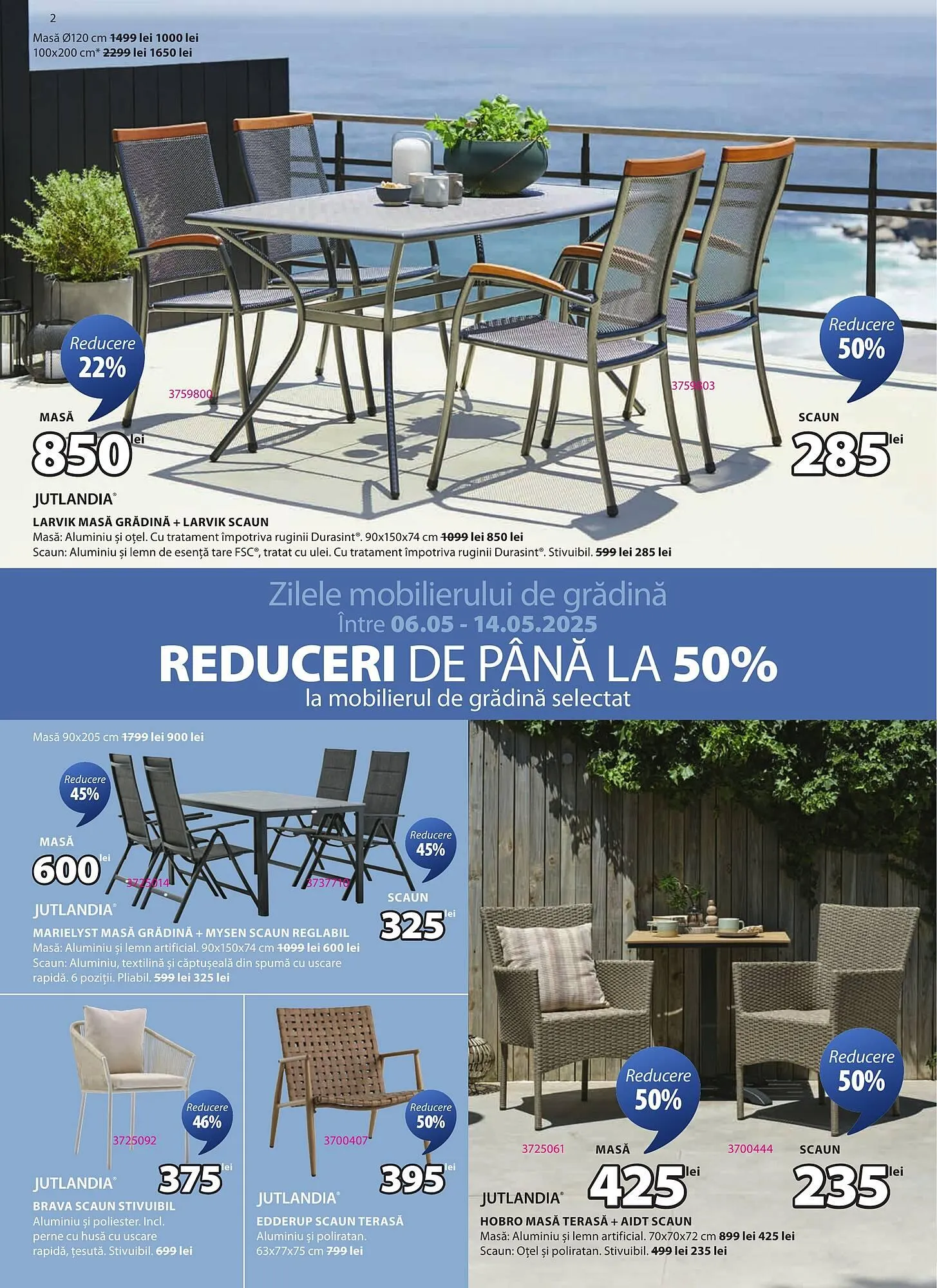 Catalog Catalog JYSK de la 6 mai până la 4 iunie 2025 - Revista Pagina 2