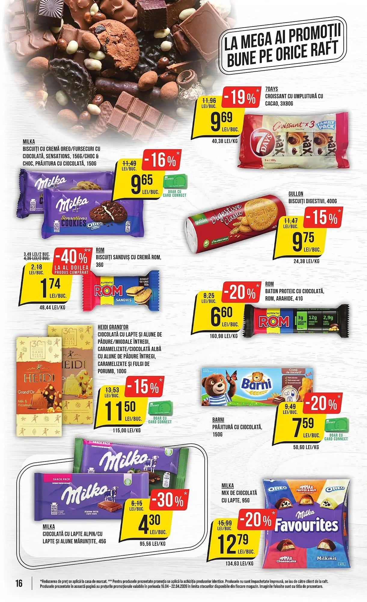 Catalog Catalog Mega Image de la 16 aprilie până la 22 aprilie 2026 - Revista Pagina 16