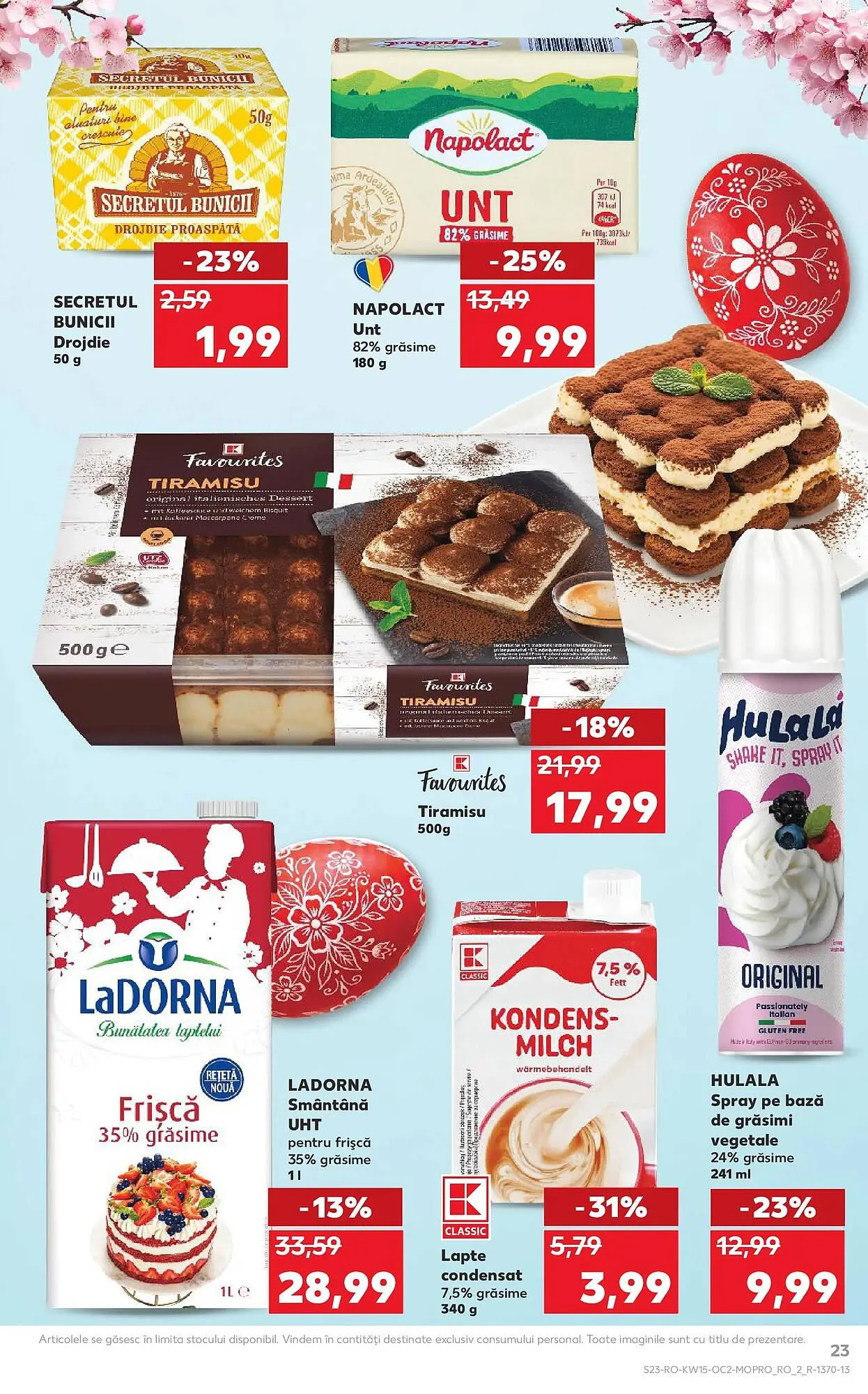 Catalog Catalog Kaufland de la 8 aprilie până la 14 aprilie 2026 - Revista Pagina 23