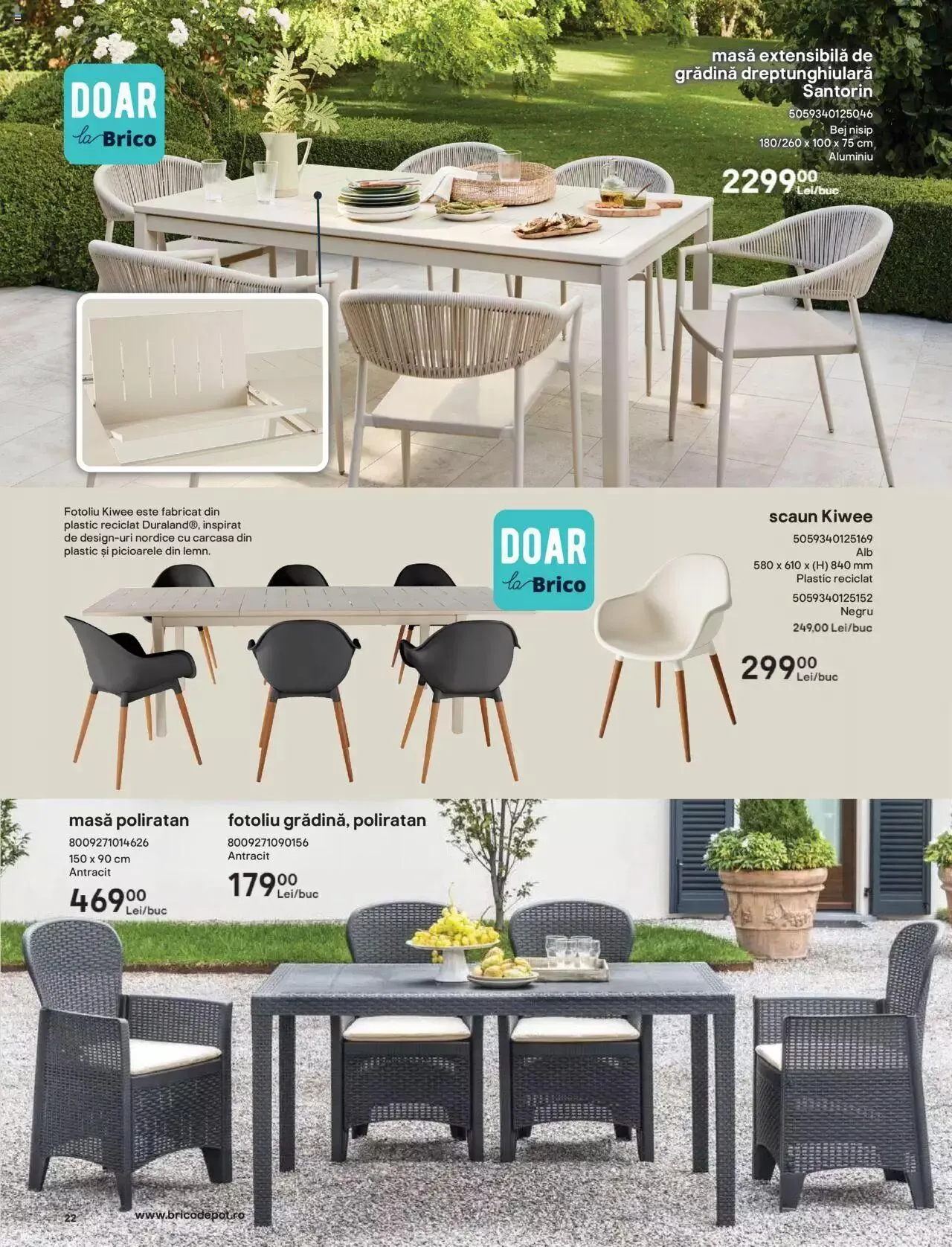 Catalog Brico Depot catalog - Bucuria momentelor de la 1 iunie până la 30 septembrie 2023 - Revista Pagina 22
