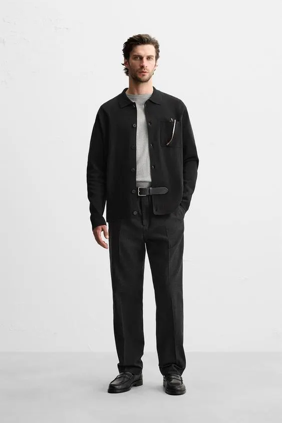 CARDIGAN DIN BUMBAC CU BUZUNAR