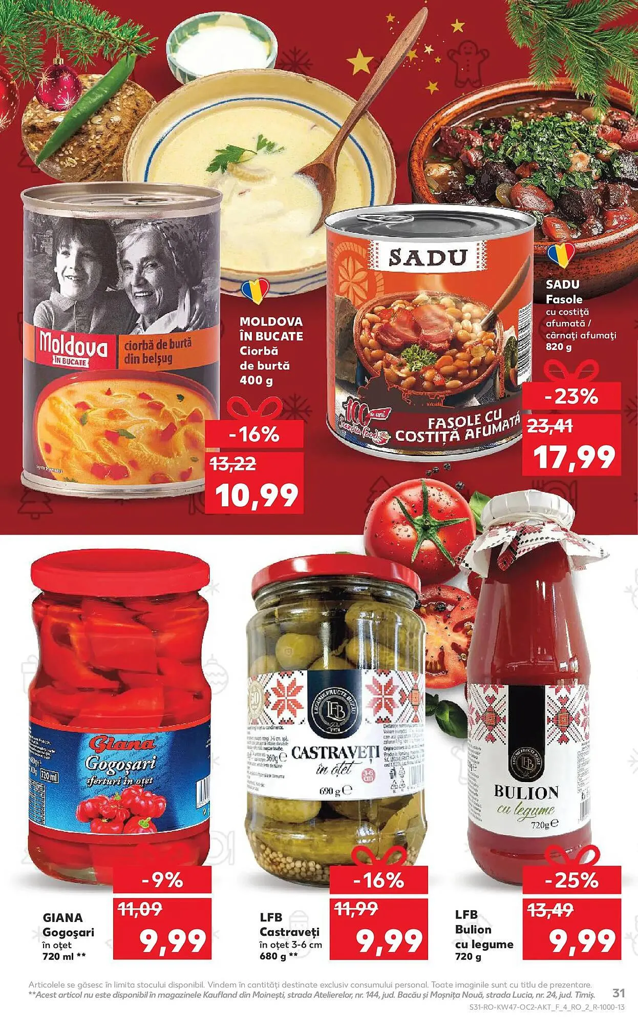 Catalog Catalog Kaufland de la 19 noiembrie până la 25 noiembrie 2025 - Revista Pagina 31