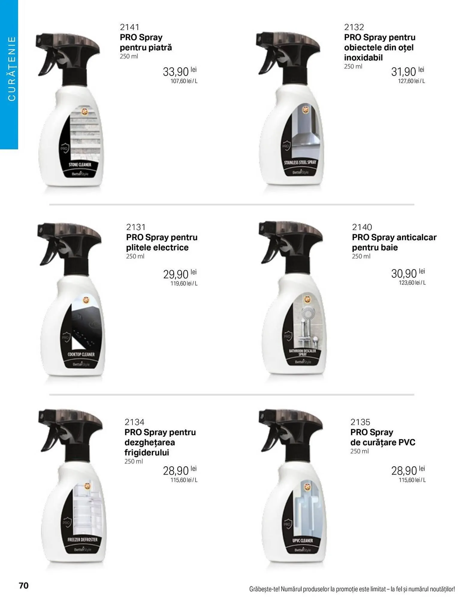 Catalog Catalog BetterStyle de la 2 ianuarie până la 31 ianuarie 2025 - Revista Pagina 70