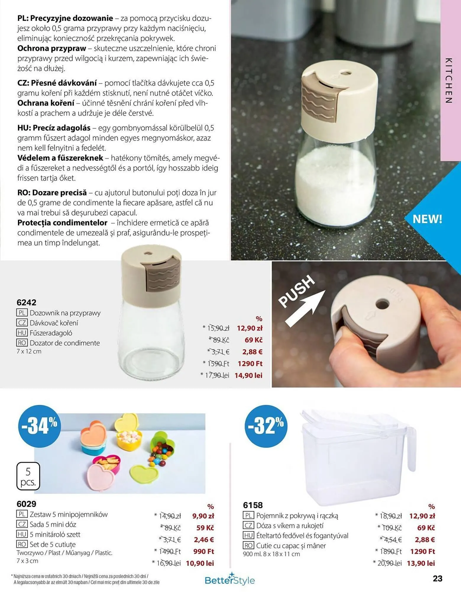Catalog Catalog BetterStyle de la 1 iunie până la 30 iunie 2025 - Revista Pagina 23