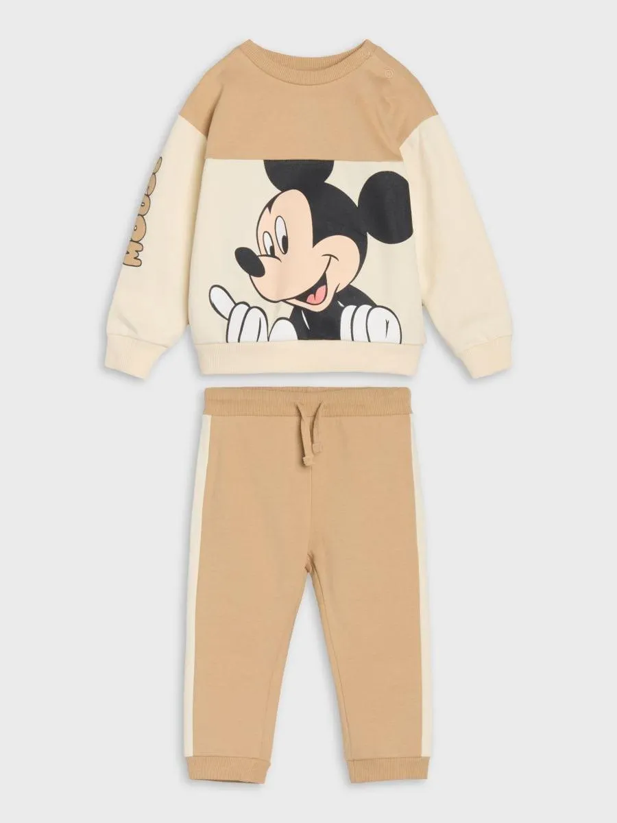 Compleu din jerseu Mickey Mouse