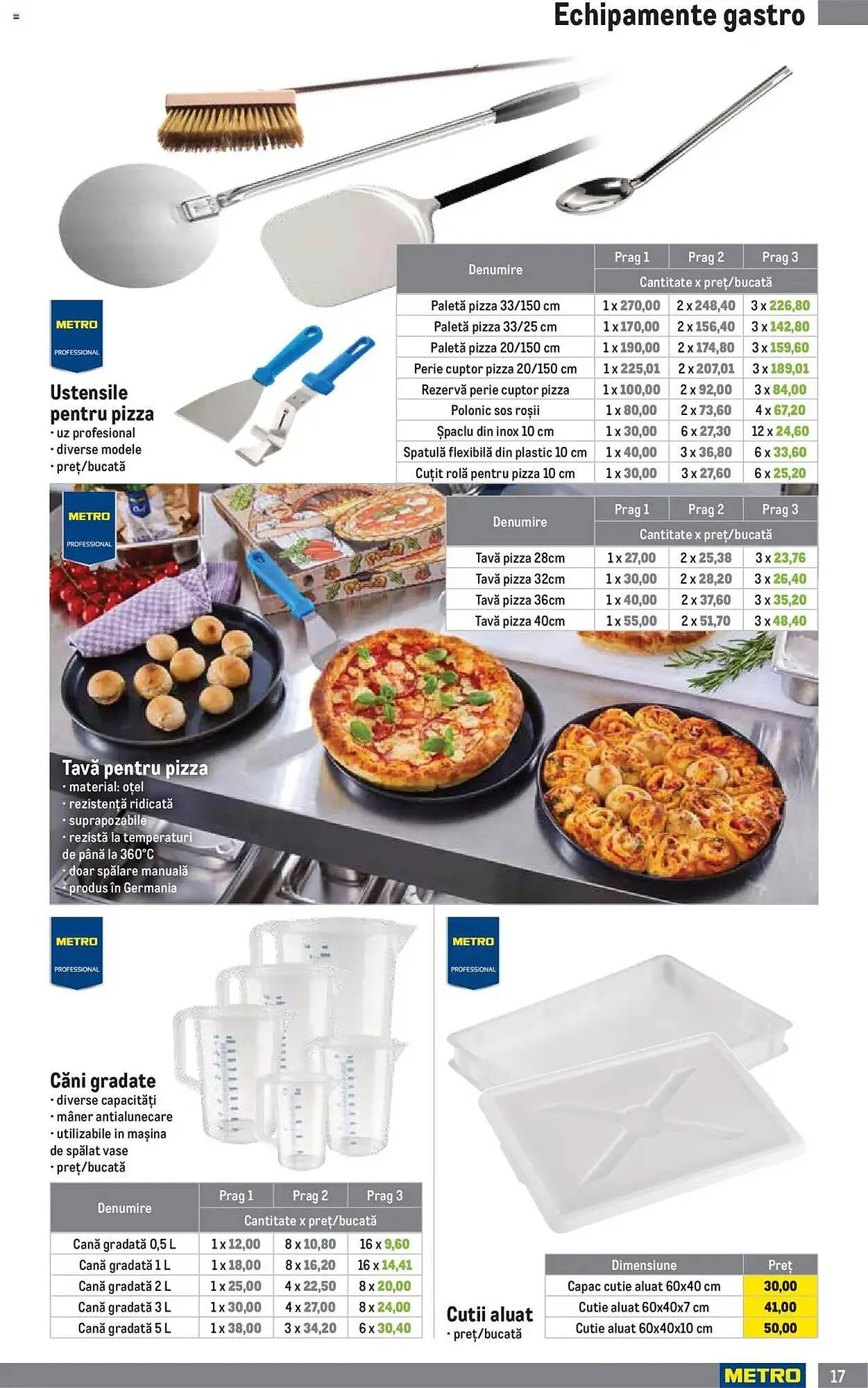 Catalog Catalog Metro de la 30 iunie până la 30 septembrie 2025 - Revista Pagina 17