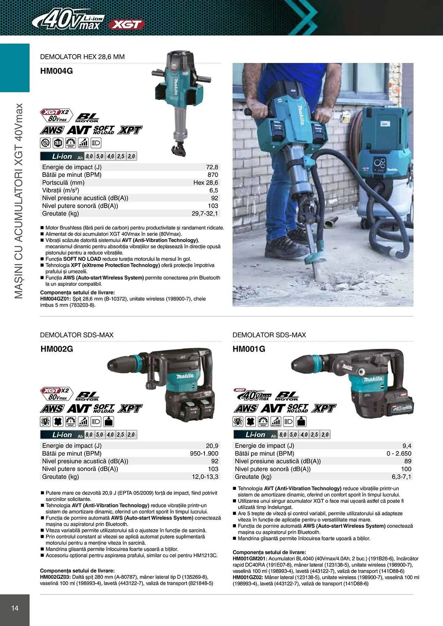 Catalog Catalog Makita de la 28 aprilie până la 31 decembrie 2026 - Revista Pagina 14