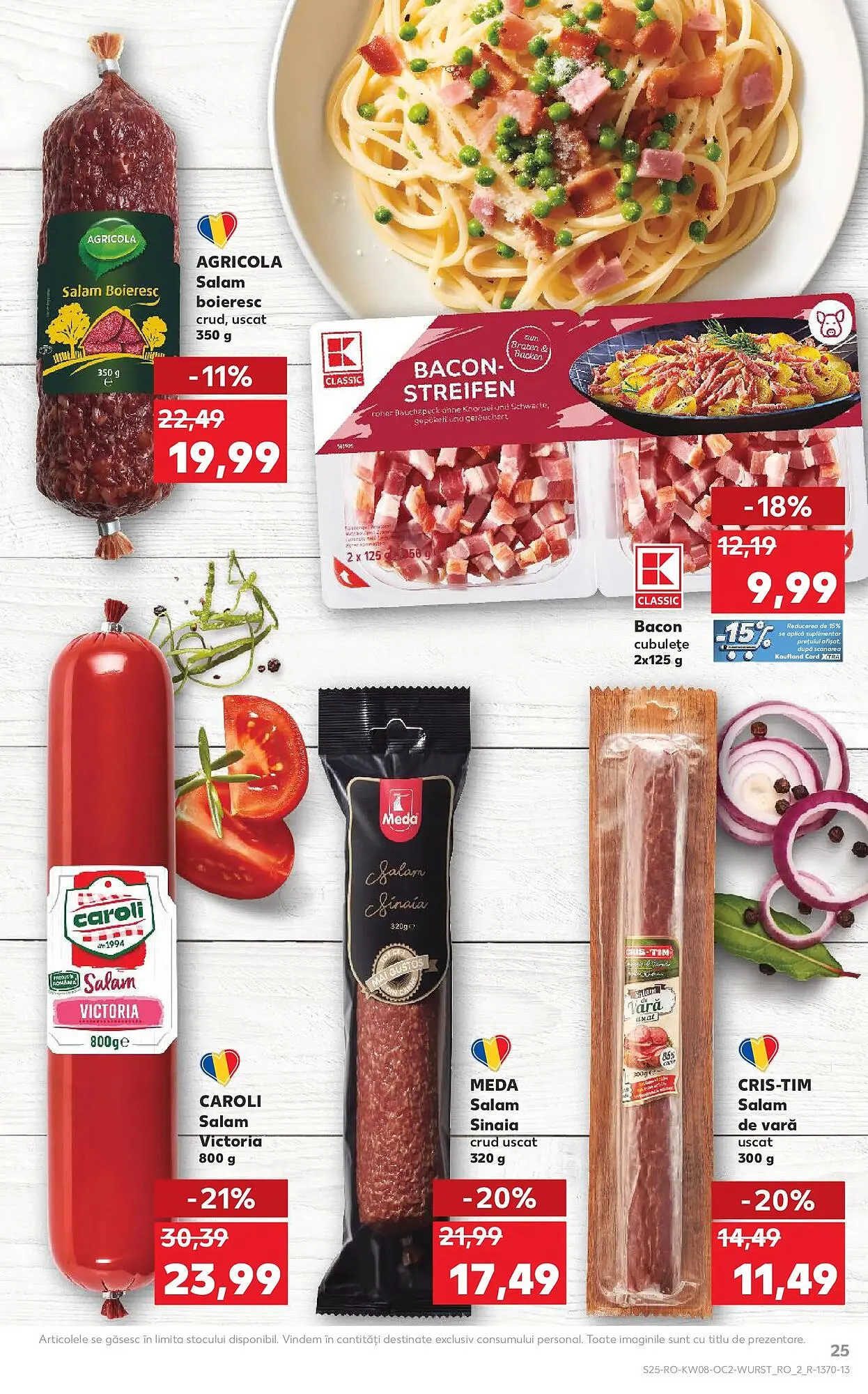 Catalog Catalog Kaufland de la 18 februarie până la 24 februarie 2026 - Revista Pagina 25