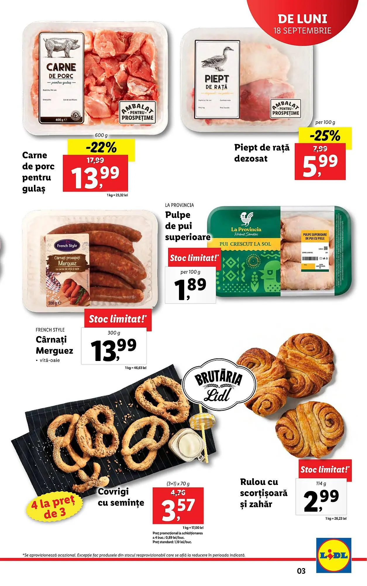 Catalog Lidl catalog de la 18 septembrie până la 24 septembrie 2023 - Revista Pagina 3