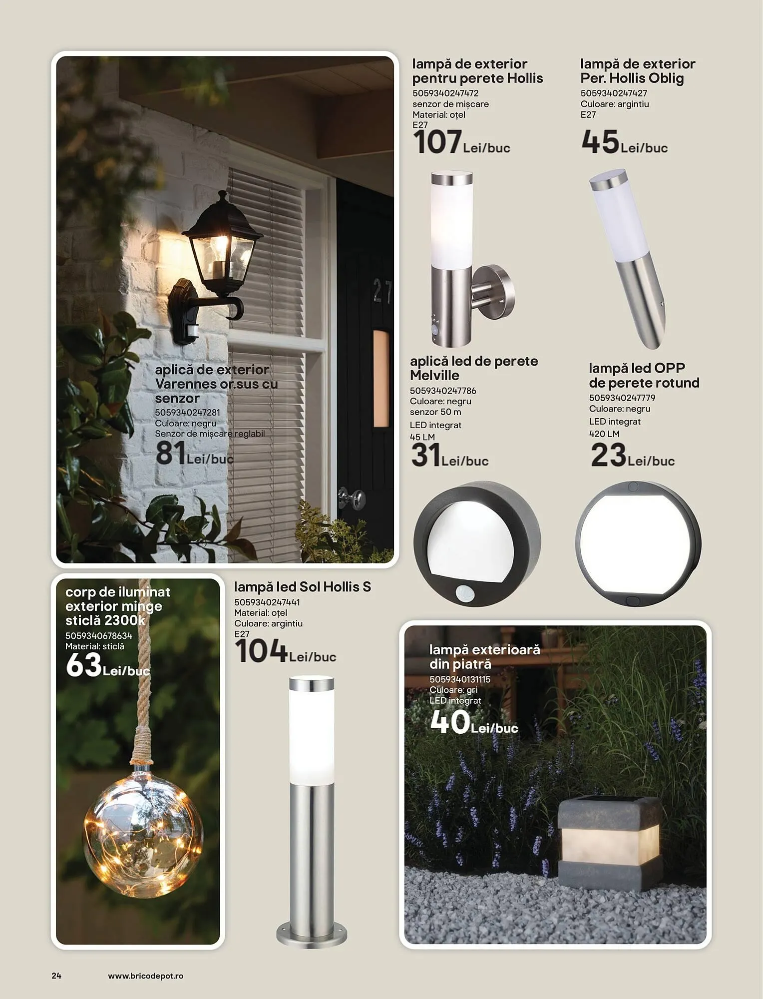 Catalog Catalog Brico Depôt de la 9 mai până la 22 aprilie 2025 - Revista Pagina 24
