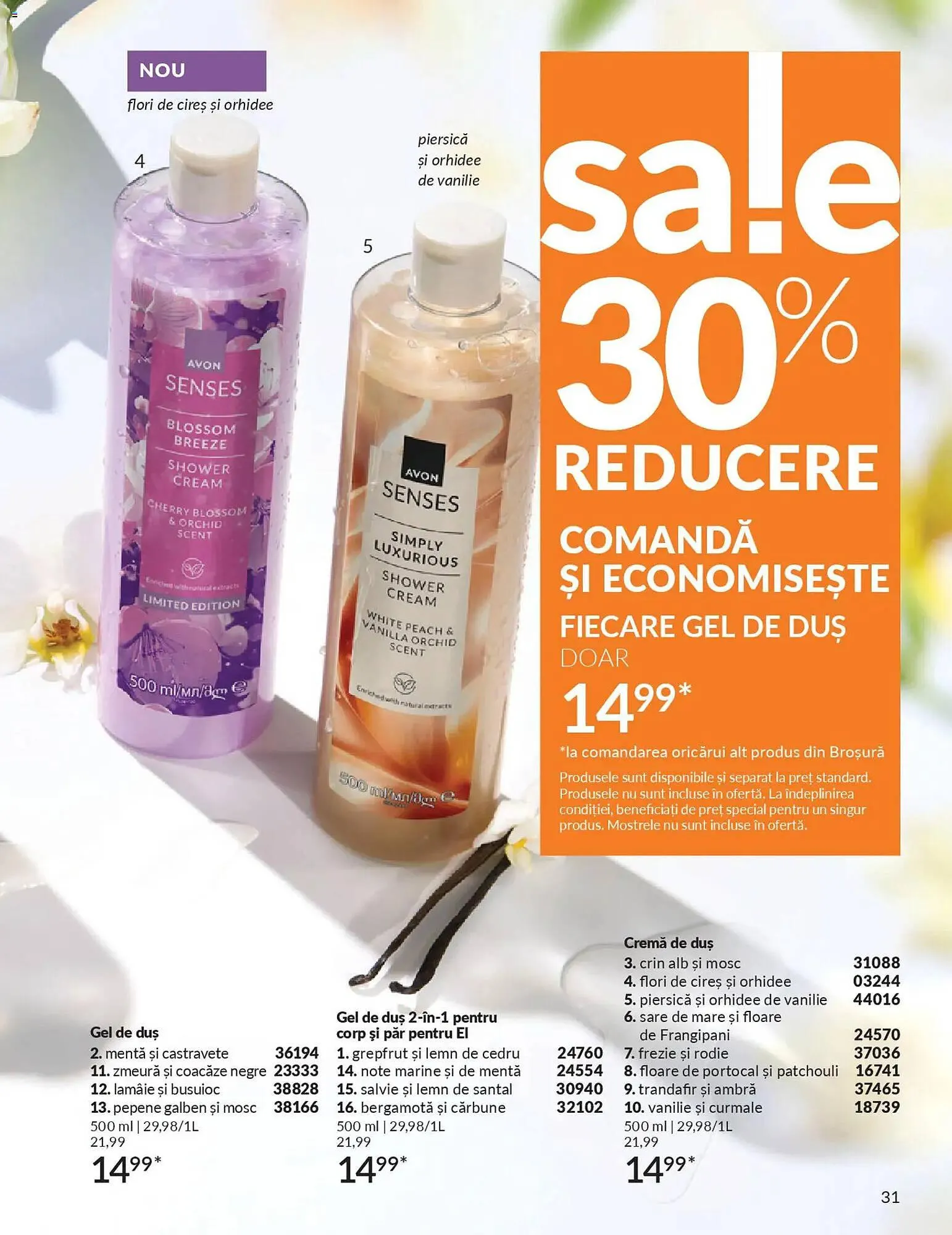 Catalog Catalog Avon de la 31 martie până la 30 aprilie 2026 - Revista Pagina 33
