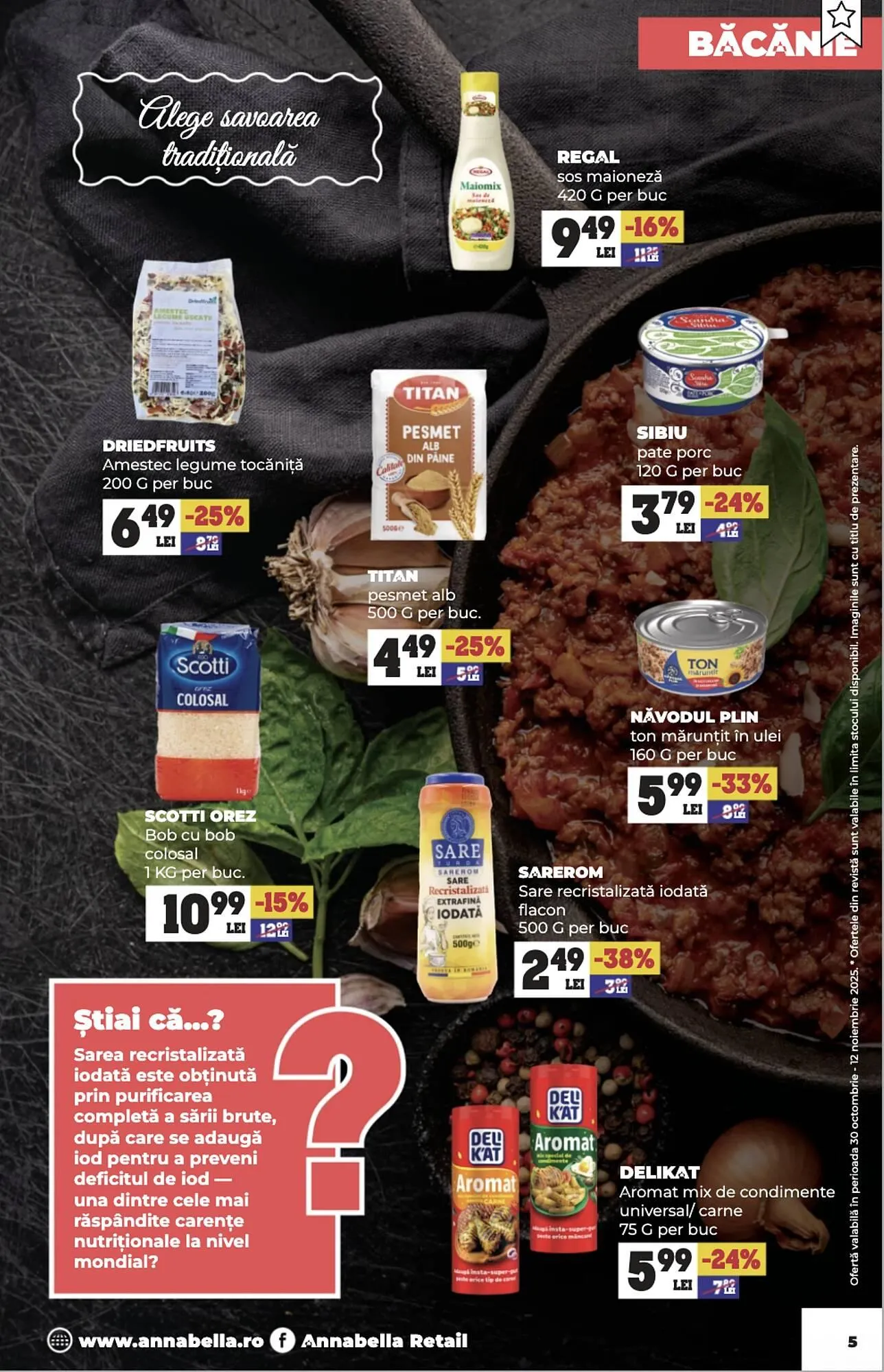 Catalog Catalog Annabella de la 30 octombrie până la 12 noiembrie 2025 - Revista Pagina 5