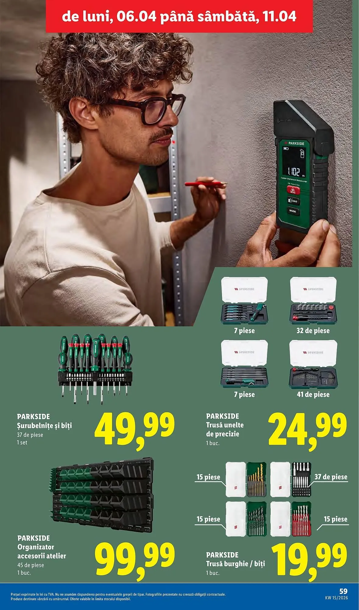 Catalog Catalog Lidl de la 6 aprilie până la 11 aprilie 2026 - Revista Pagina 59