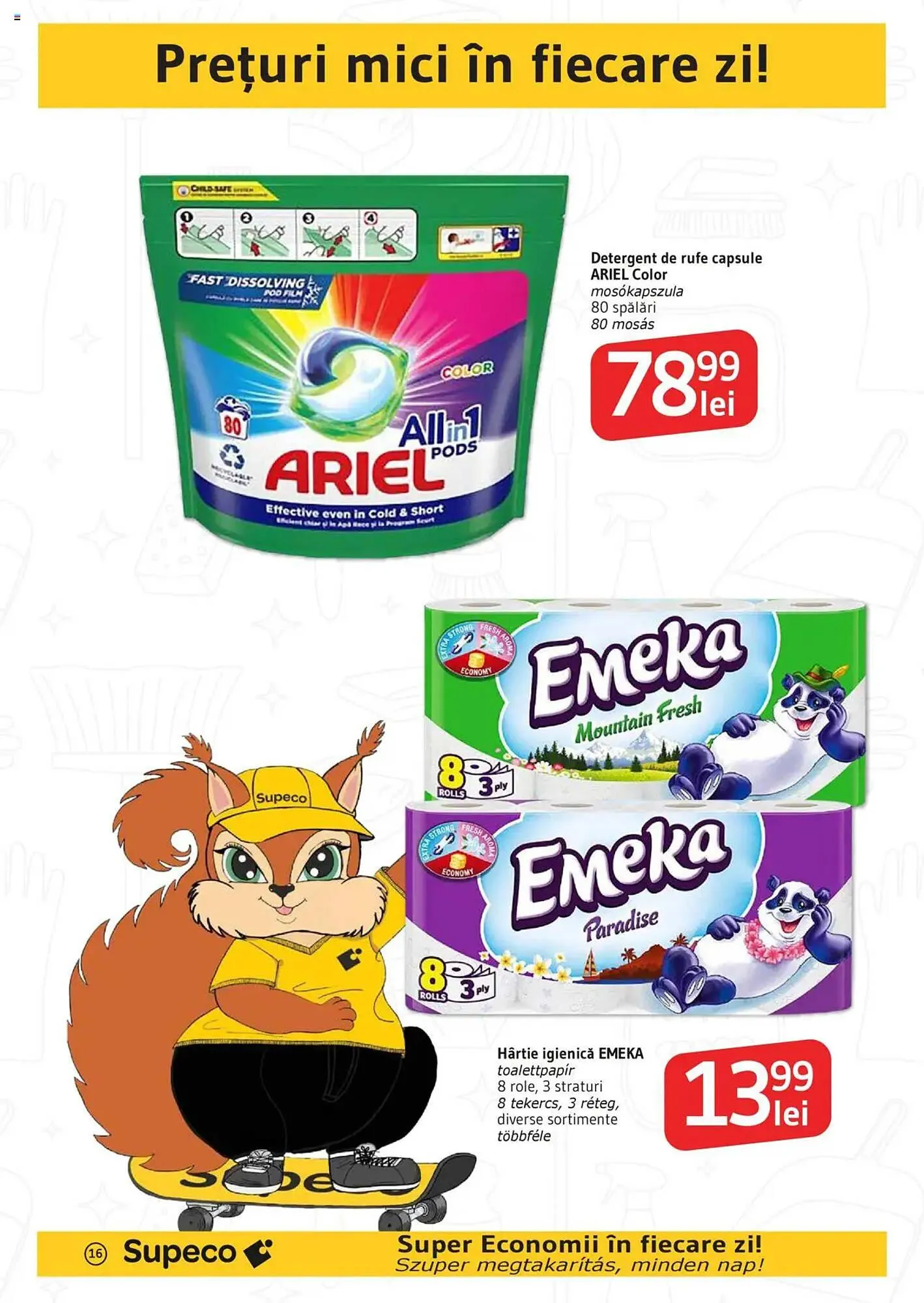 Catalog Catalog Supeco de la 9 iulie până la 23 iulie 2025 - Revista Pagina 16