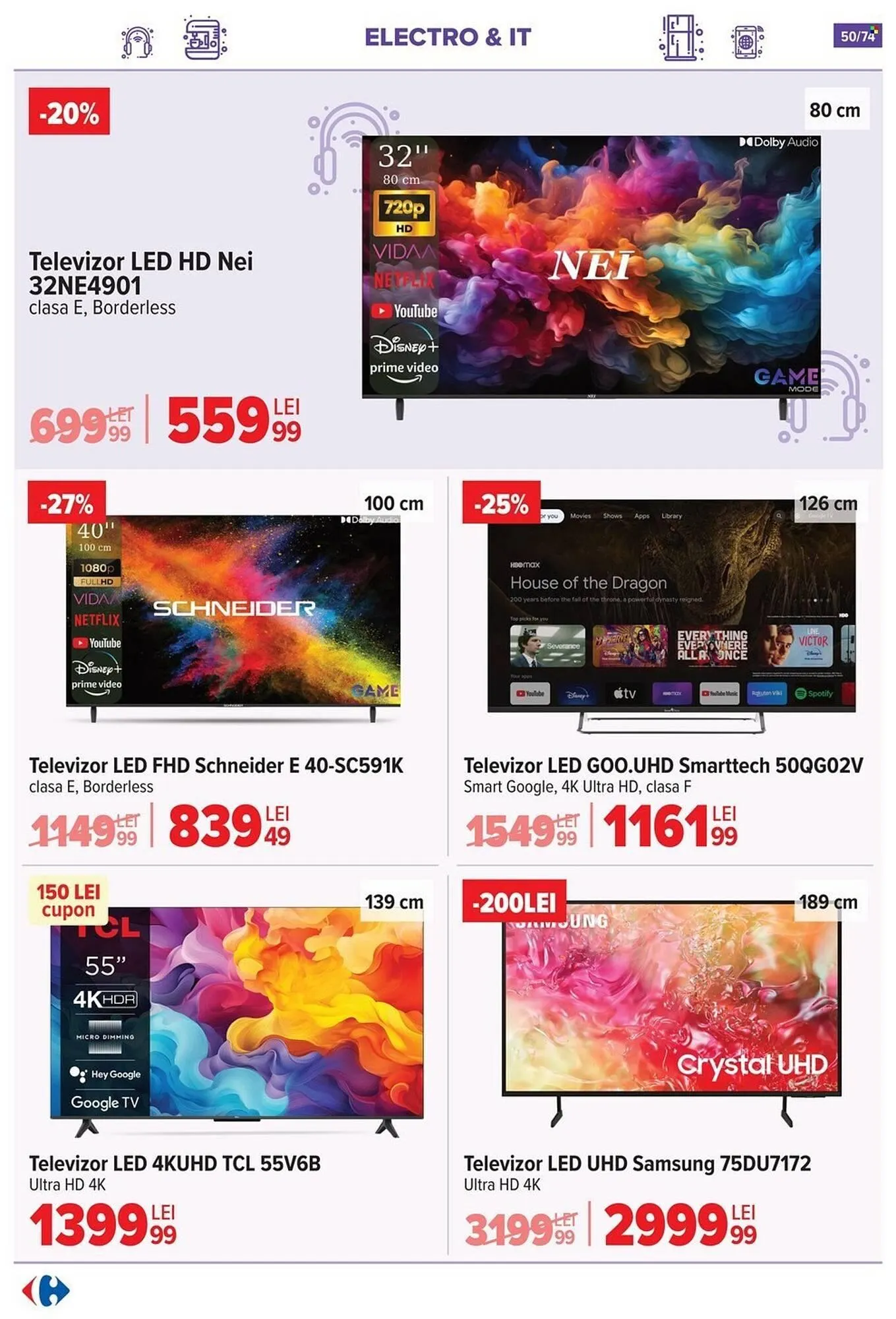 Catalog Catalog Carrefour de la 7 mai până la 20 mai 2025 - Revista Pagina 50