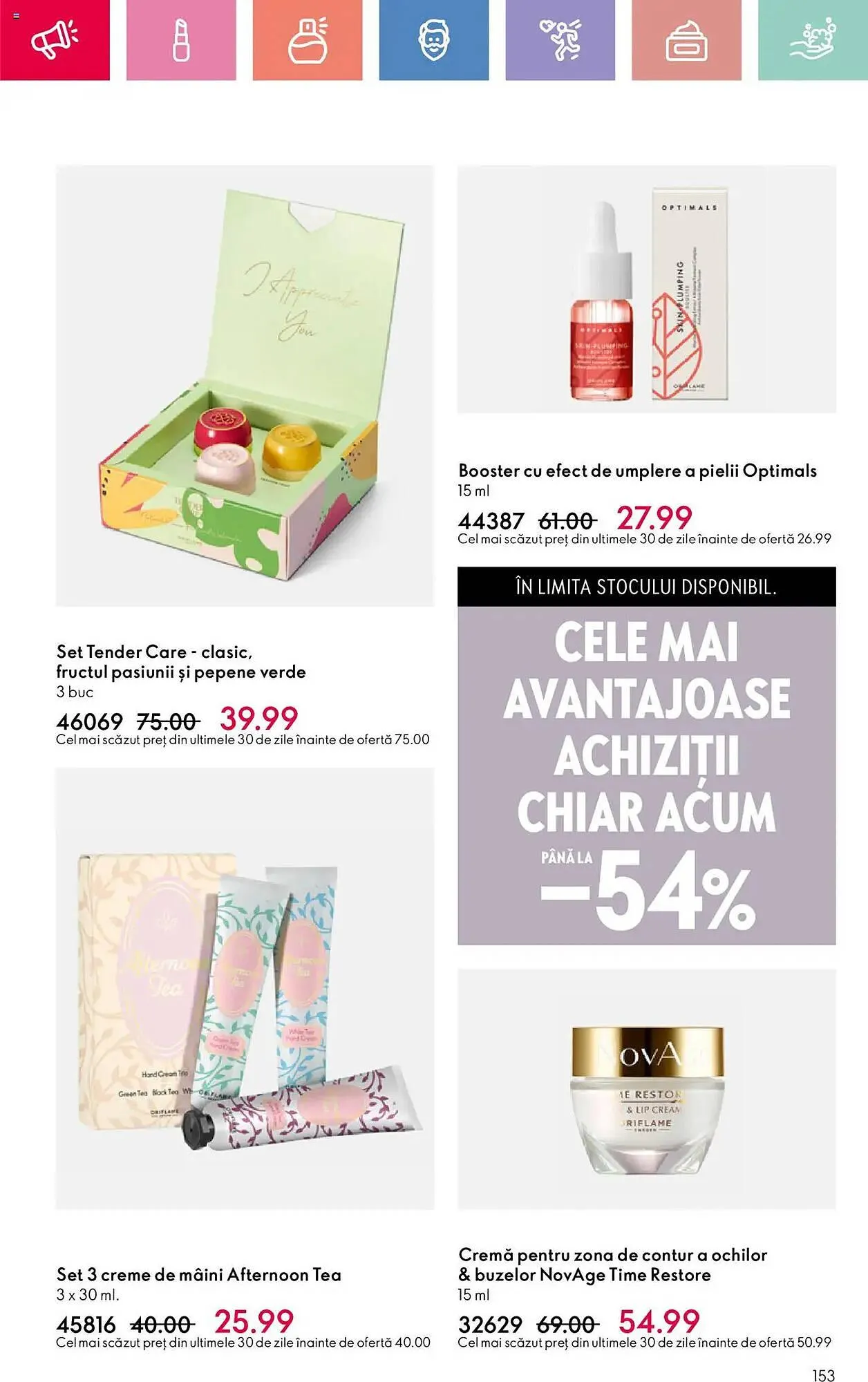 Catalog Catalog Oriflame de la 15 iunie până la 5 iulie 2025 - Revista Pagina 153