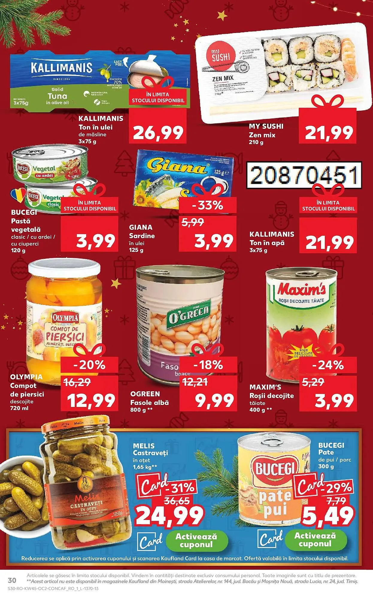 Catalog Catalog Kaufland de la 5 noiembrie până la 11 noiembrie 2025 - Revista Pagina 30