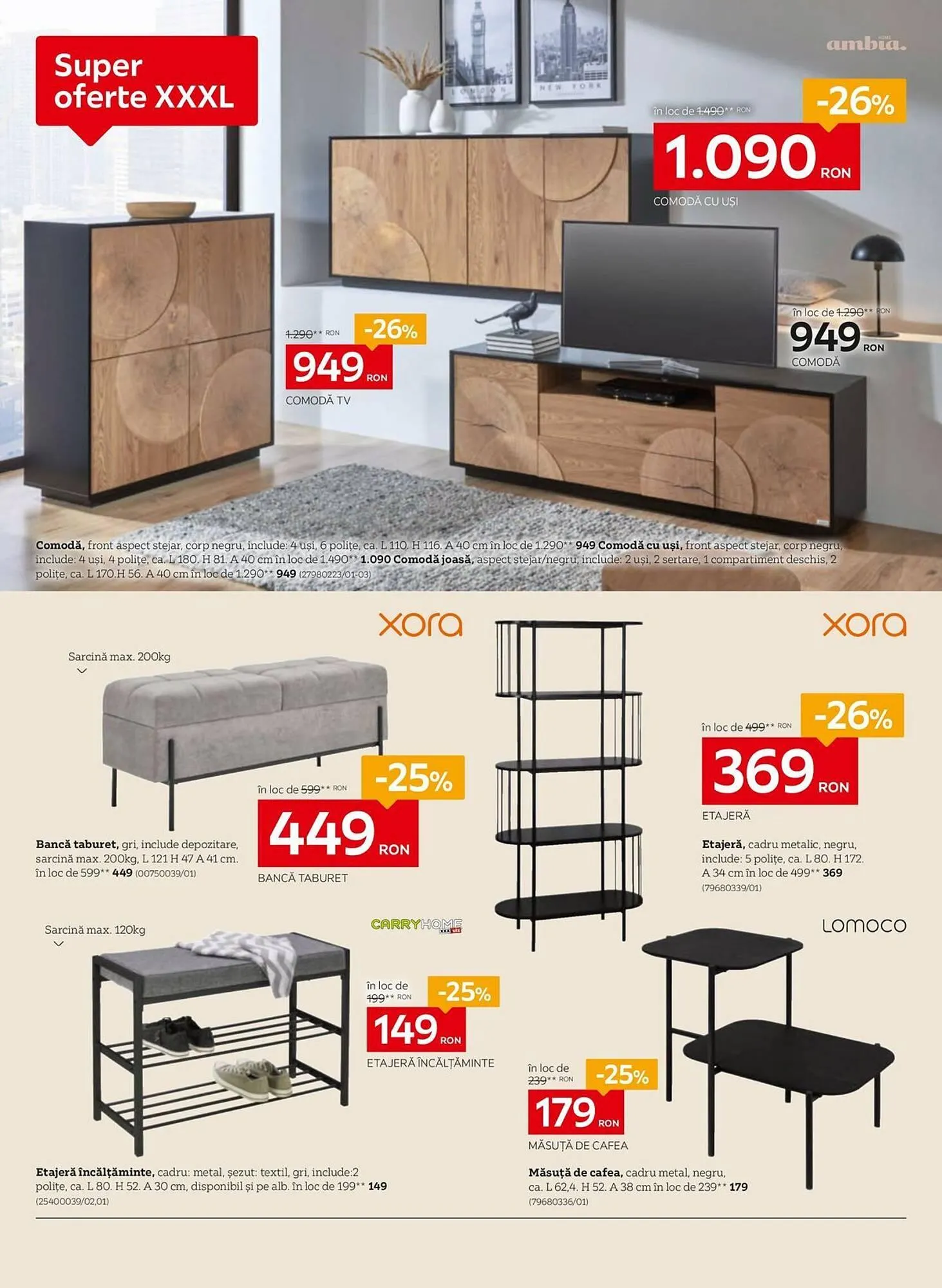 Catalog Catalog XXXLutz de la 6 noiembrie până la 30 noiembrie 2025 - Revista Pagina 12