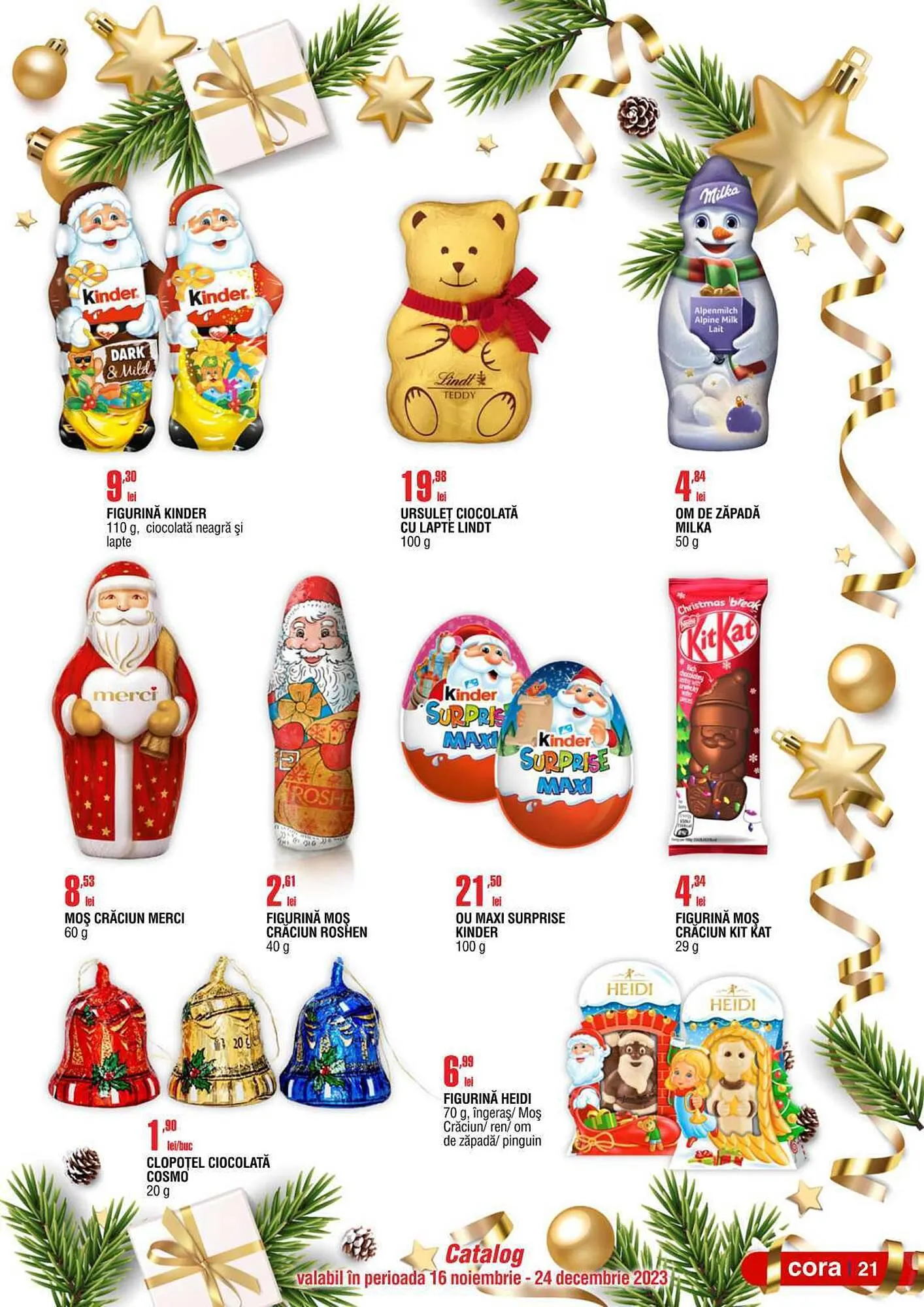 Catalog Cora catalog de la 16 noiembrie până la 24 decembrie 2023 - Revista Pagina 21