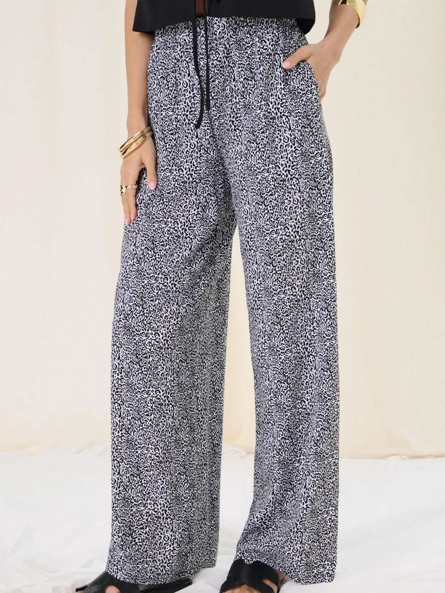 Pantaloni wide leg