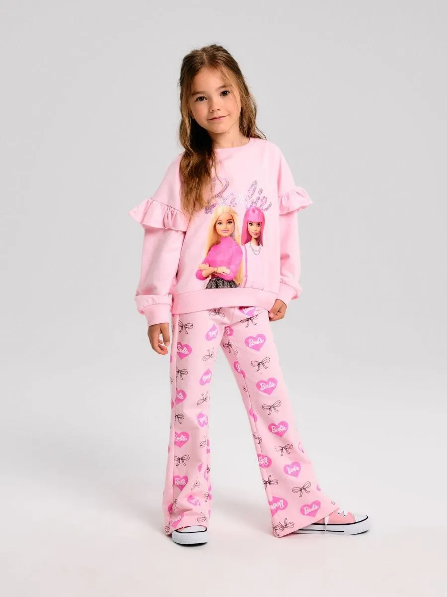 Pantaloni evazați Barbie