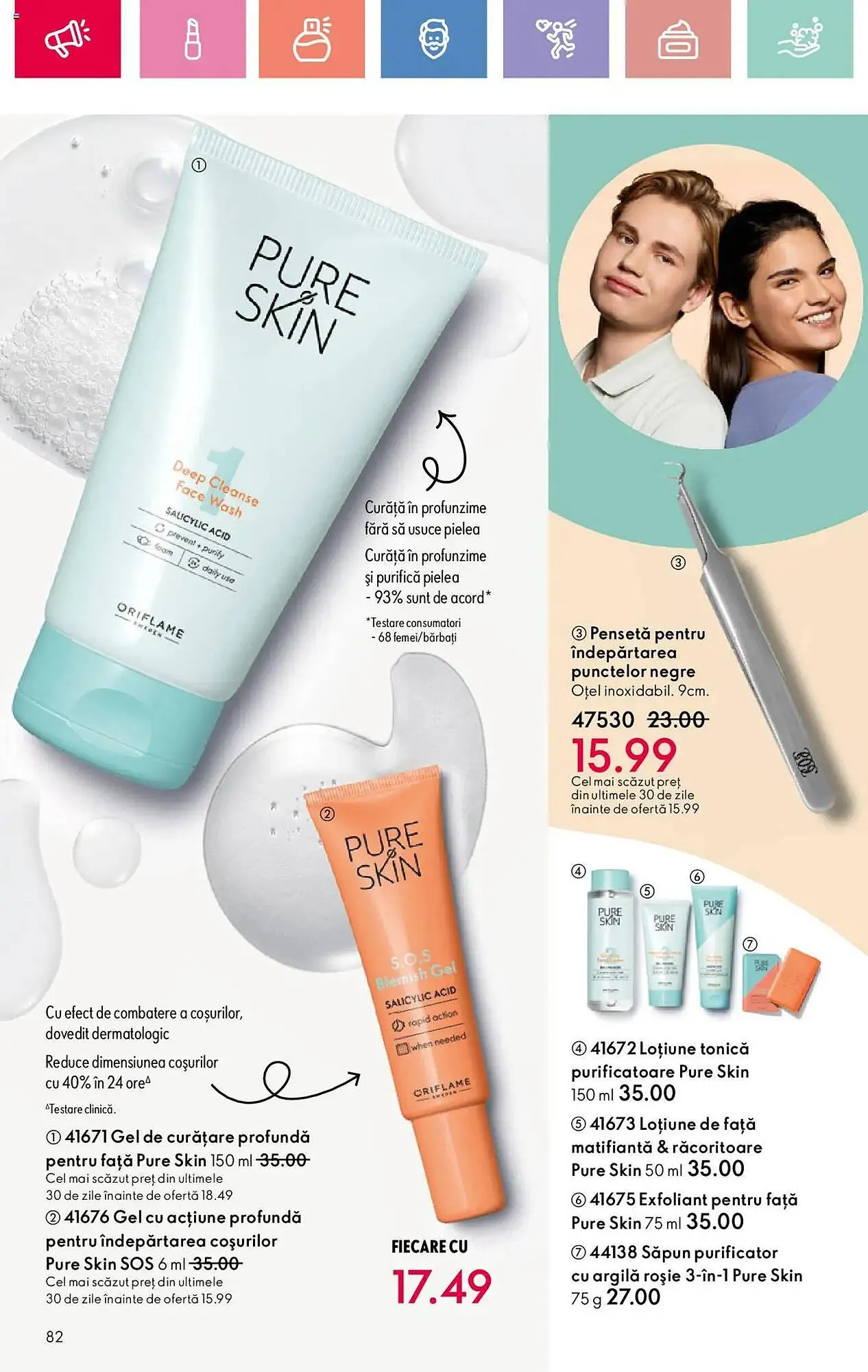 Catalog Catalog Oriflame de la 19 ianuarie până la 8 februarie 2025 - Revista Pagina 82