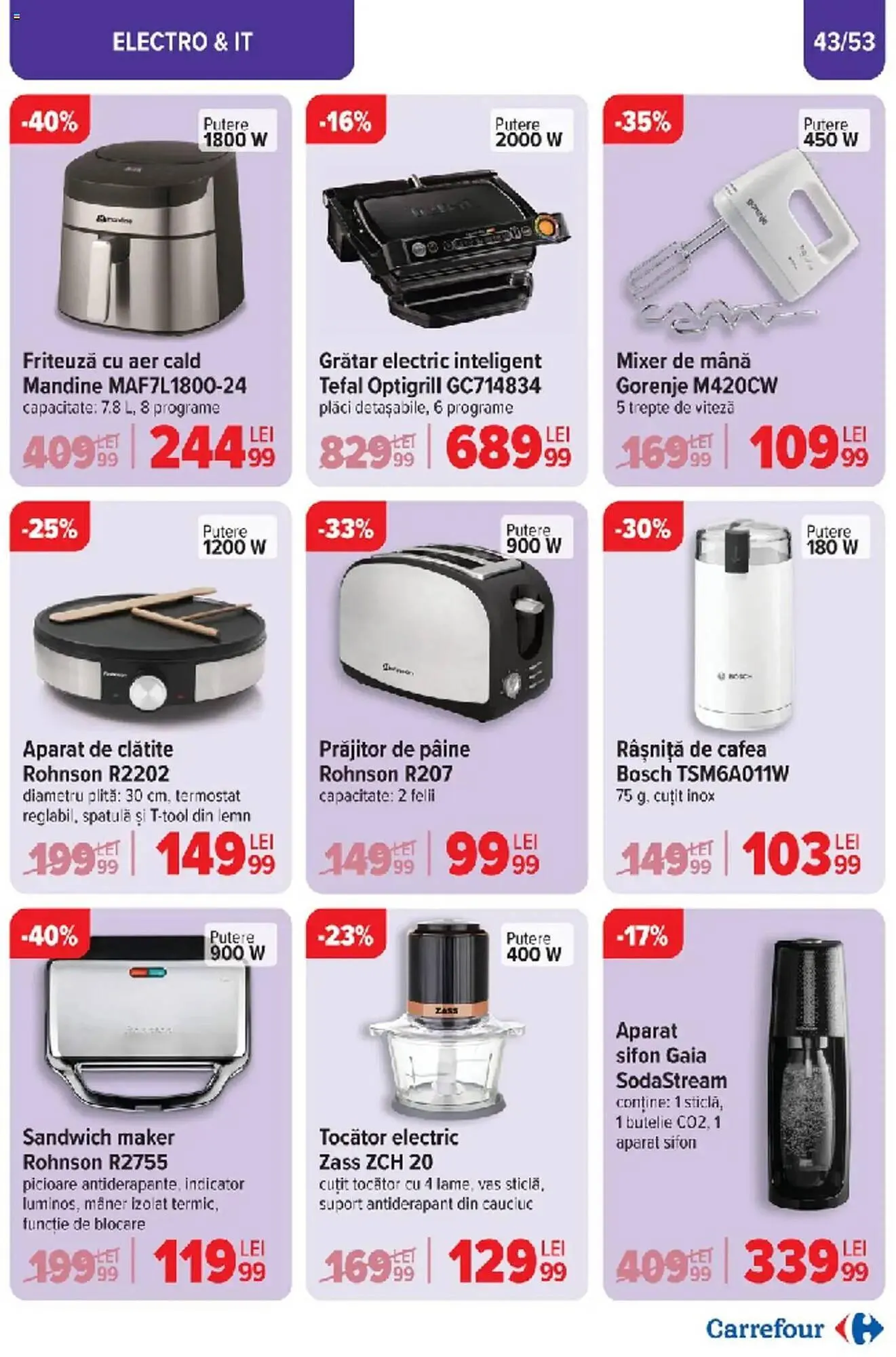 Catalog Catalog Carrefour de la 10 martie până la 18 martie 2025 - Revista Pagina 96