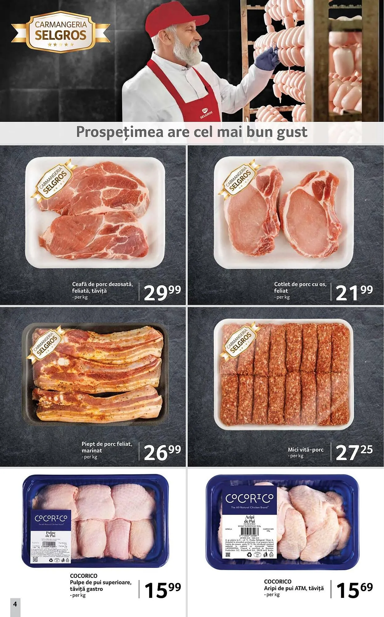 Catalog Catalog Selgros de la 13 iunie până la 26 iunie 2025 - Revista Pagina 4