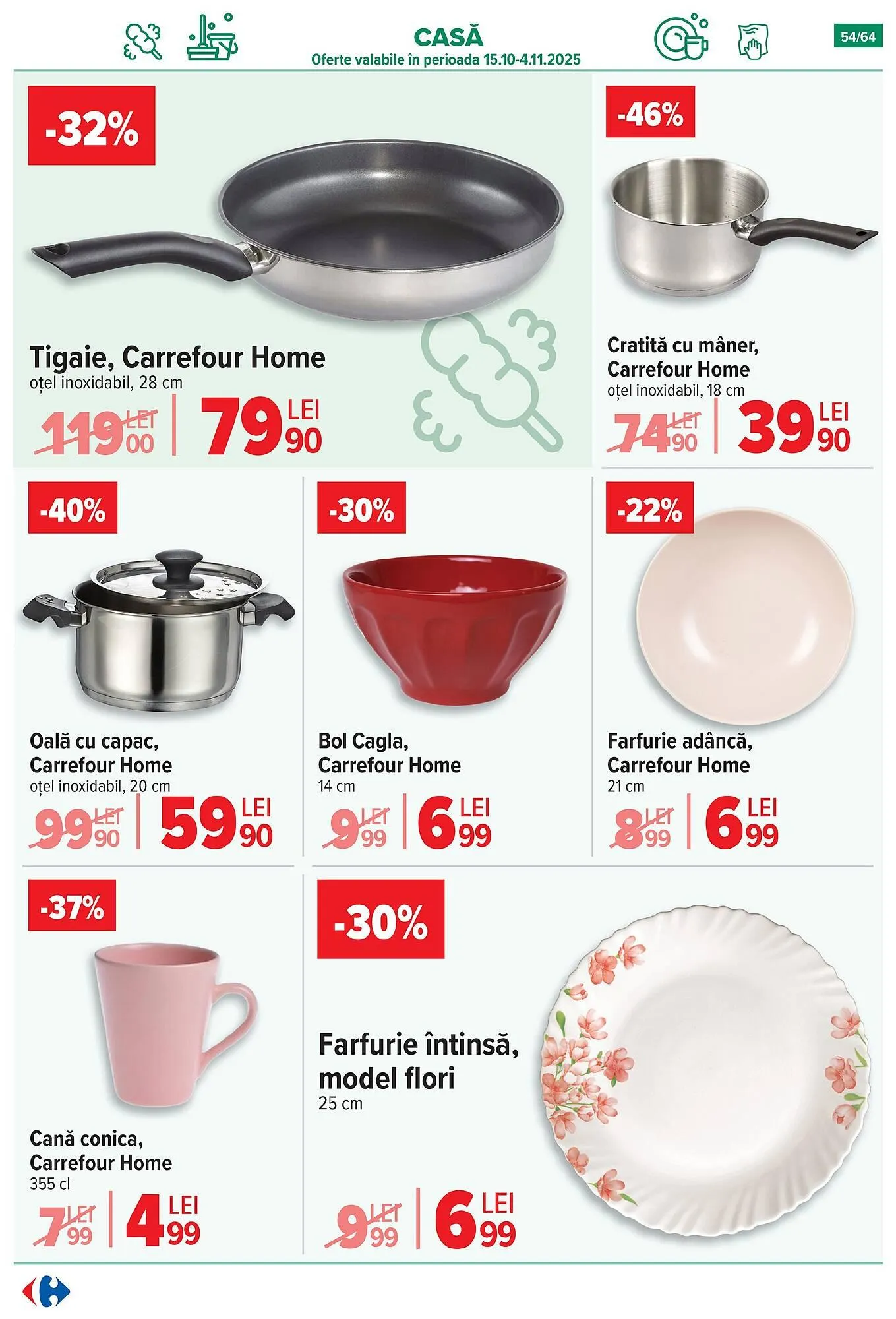 Catalog Catalog Carrefour de la 29 octombrie până la 11 noiembrie 2025 - Revista Pagina 57