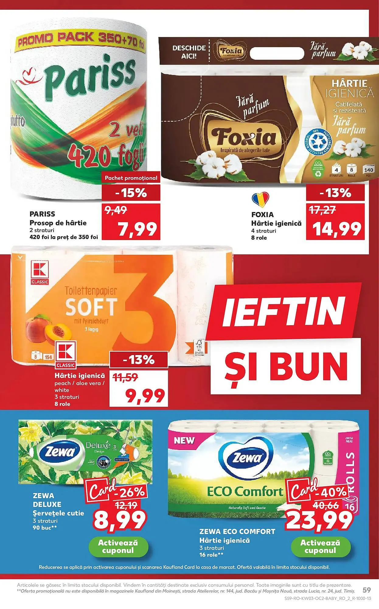 Catalog Catalog Kaufland de la 14 ianuarie până la 20 ianuarie 2026 - Revista Pagina 59