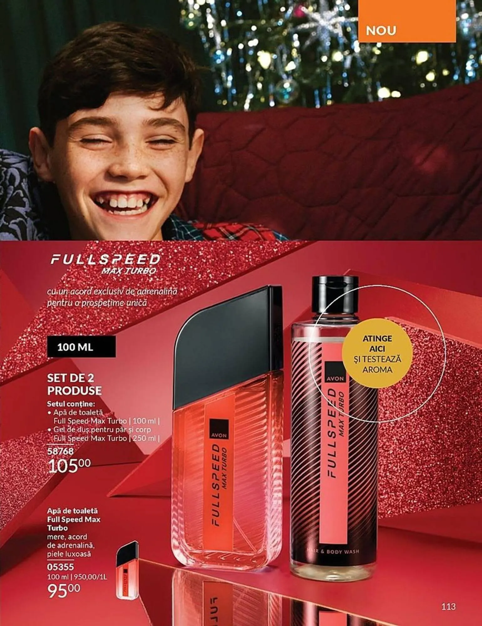 Catalog Catalog Avon de la 3 noiembrie până la 30 noiembrie 2025 - Revista Pagina 111