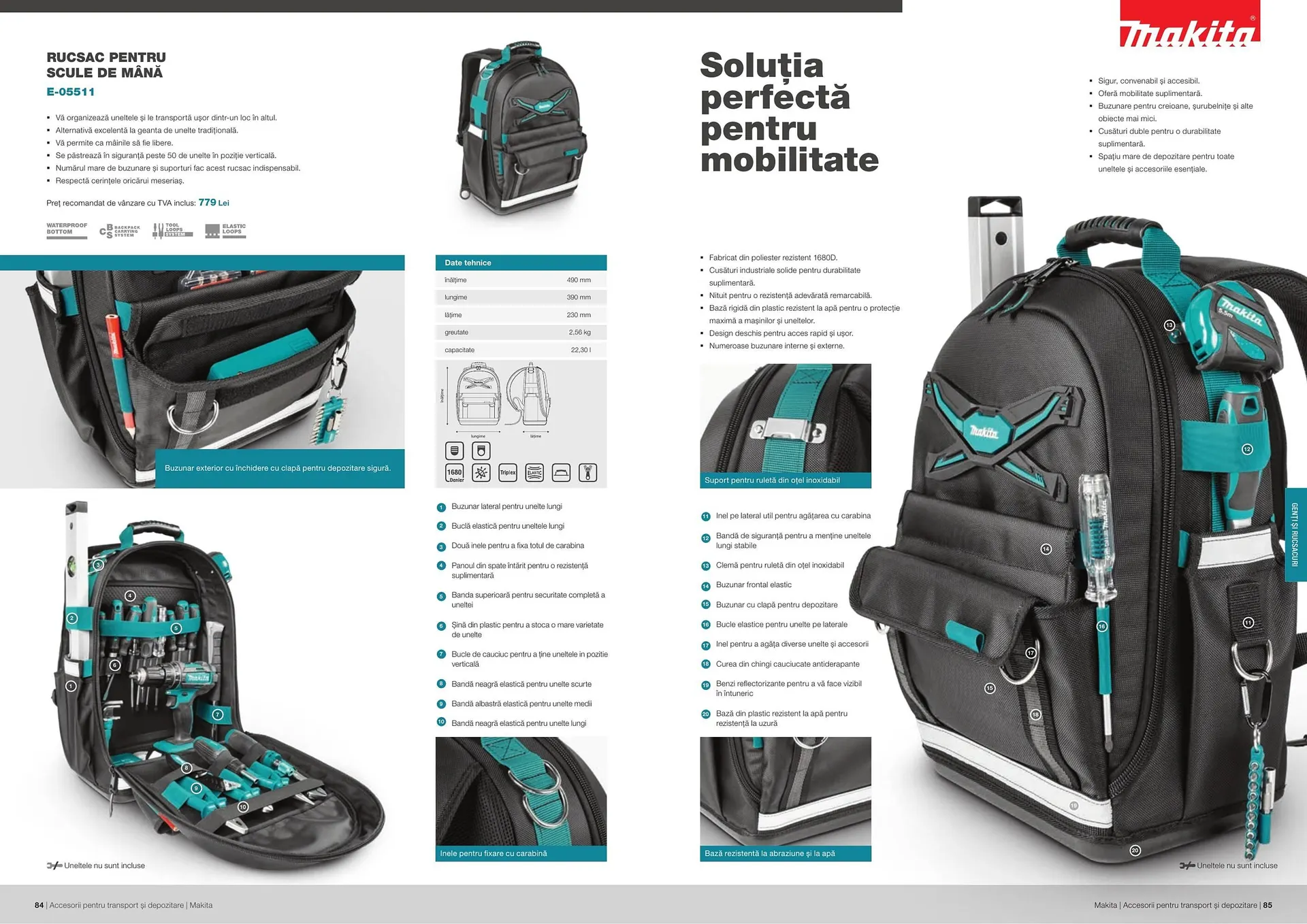 Catalog Makita catalog de la 27 iulie până la 31 decembrie 2023 - Revista Pagina 43