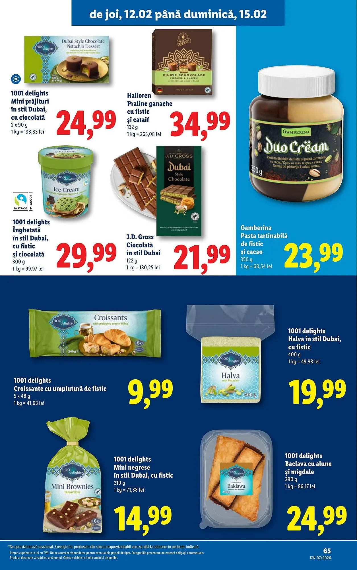 Catalog Catalog Lidl de la 9 februarie până la 15 februarie 2026 - Revista Pagina 65