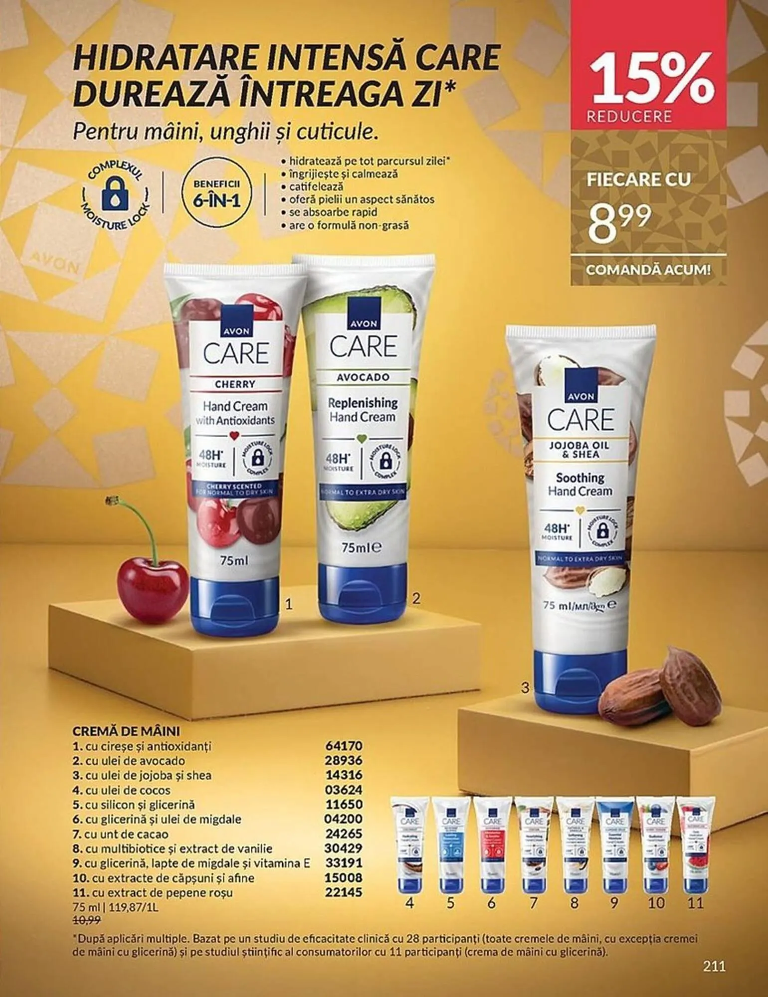 Catalog Catalog Avon de la 2 decembrie până la 31 decembrie 2025 - Revista Pagina 211