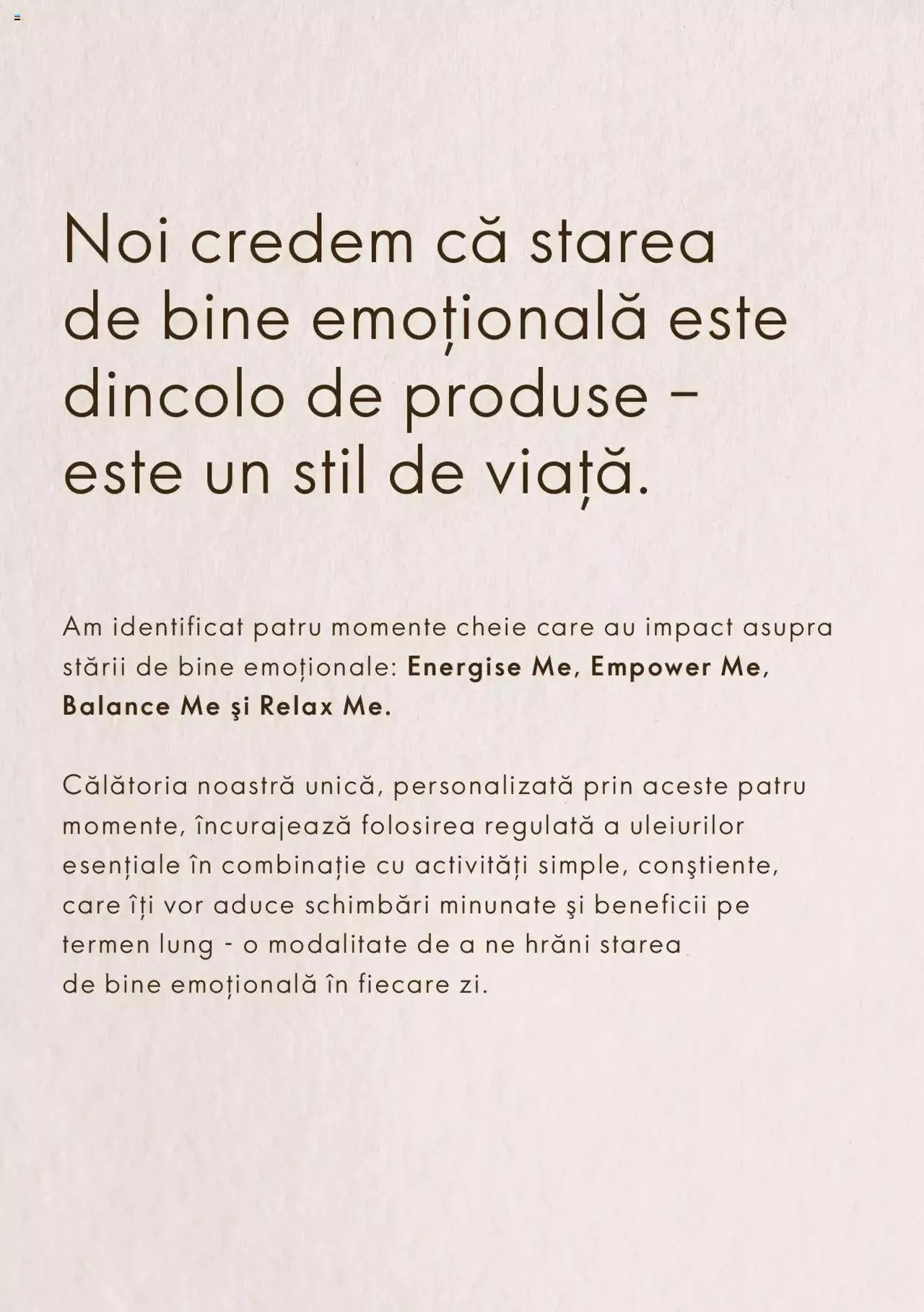 Catalog Oriflame catalog - Ghid Mind & Mood de la 8 martie până la 31 decembrie 2023 - Revista Pagina 6