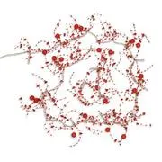 RED PEARLS Instalație luminoasă, 16 LED-uri