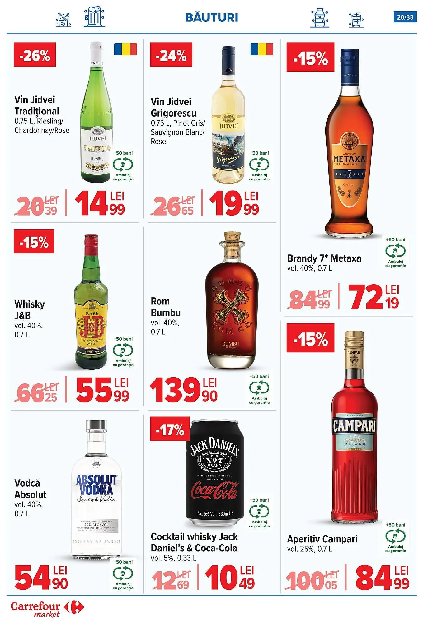 Catalog Catalog Carrefour Market de la 1 octombrie până la 14 octombrie 2025 - Revista Pagina 21