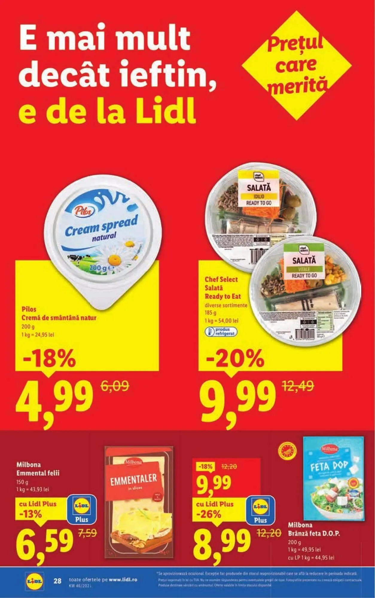 Catalog Catalog Lidl de la 10 noiembrie până la 16 noiembrie 2025 - Revista Pagina 28
