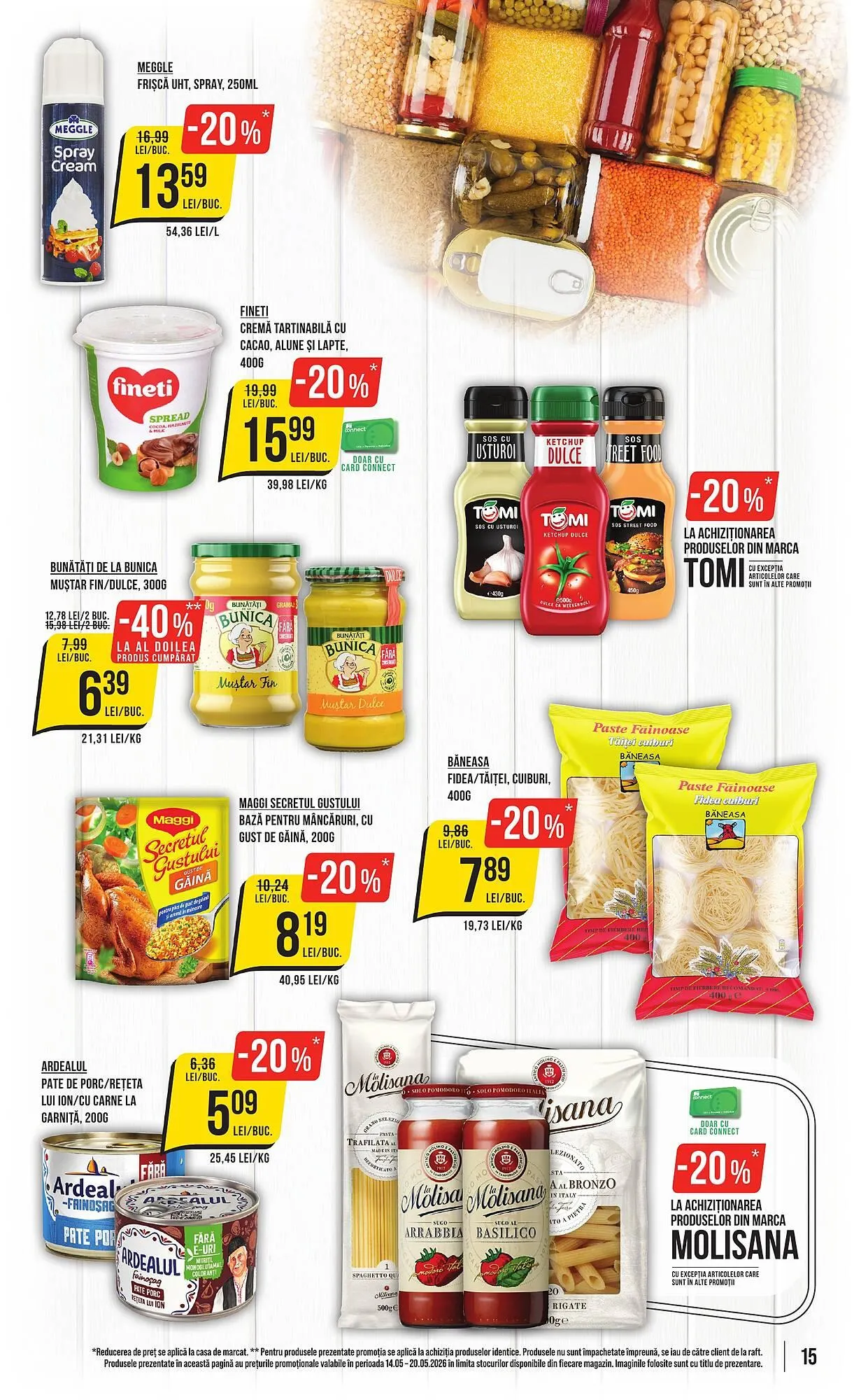 Catalog Catalog Mega Image de la 14 mai până la 20 mai 2026 - Revista Pagina 15