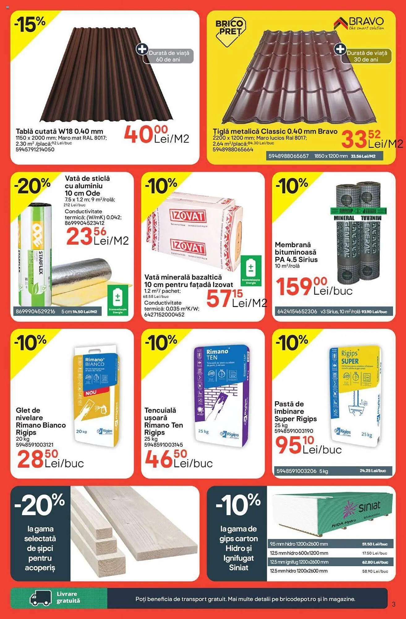 Catalog Brico Depôt catalog de la 14 septembrie până la 27 septembrie 2023 - Revista Pagina 3