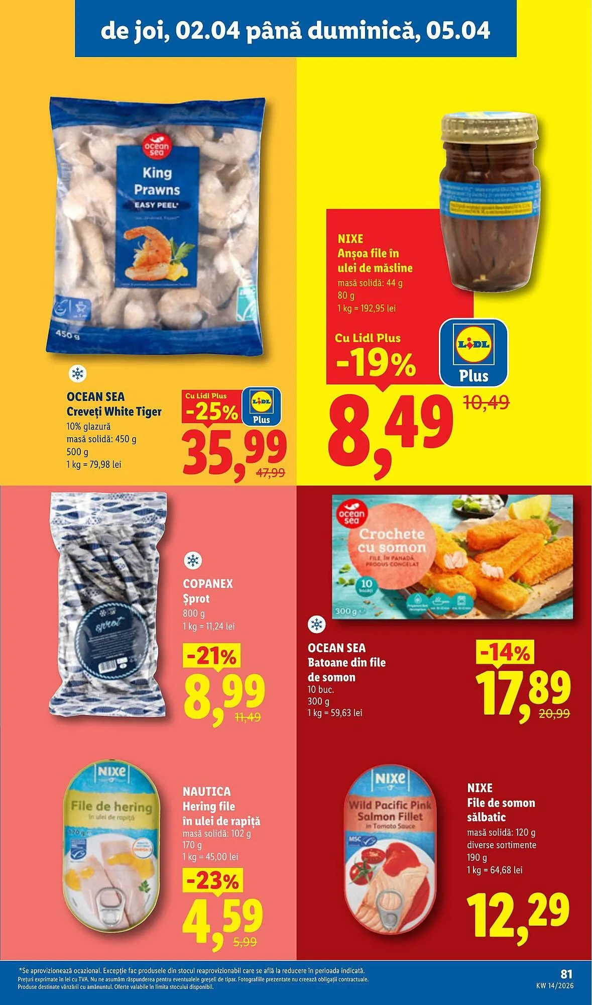 Catalog Catalog Lidl de la 30 martie până la 5 aprilie 2026 - Revista Pagina 81