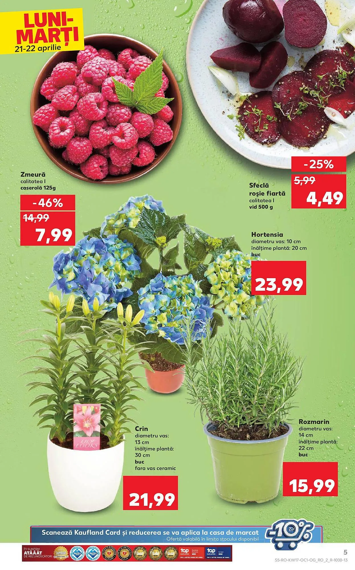 Catalog Catalog Kaufland de la 20 aprilie până la 22 aprilie 2025 - Revista Pagina 5