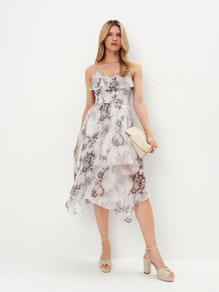 Rochie midi cu bretele