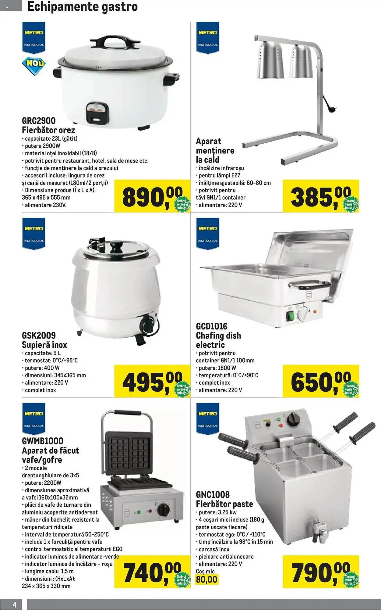 Catalog Catalog Metro de la 30 iunie până la 30 septembrie 2025 - Revista Pagina 4