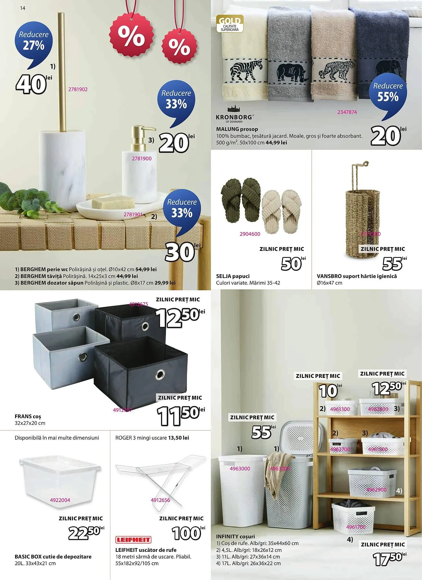 Catalog Catalog JYSK de la 24 ianuarie până la 22 februarie 2026 - Revista Pagina 14