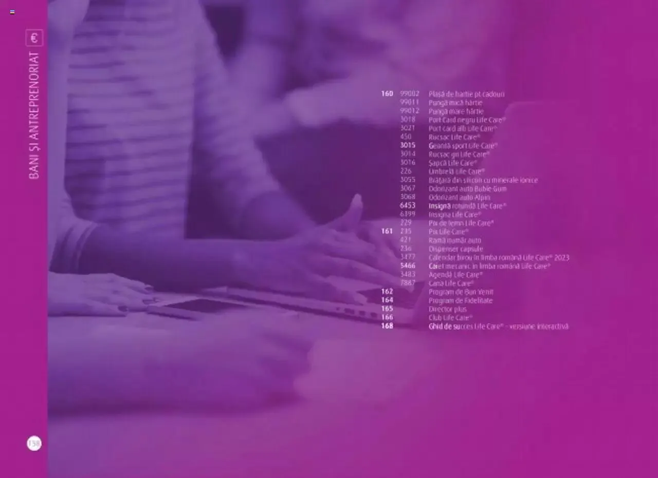 Catalog Catalog Life Care de la 1 septembrie până la 31 decembrie 2023 - Revista Pagina 160