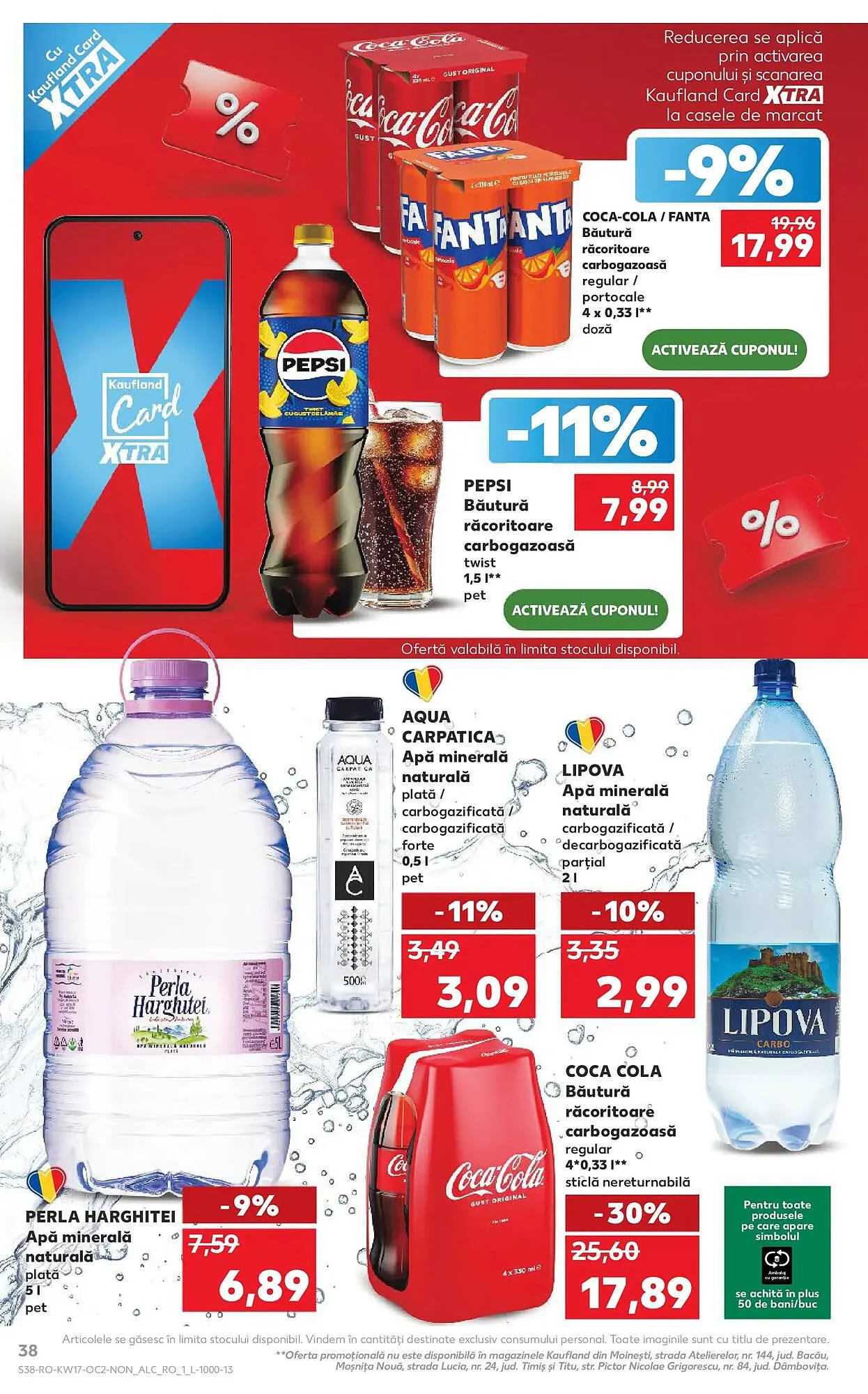 Catalog Catalog Kaufland de la 22 aprilie până la 28 aprilie 2026 - Revista Pagina 38