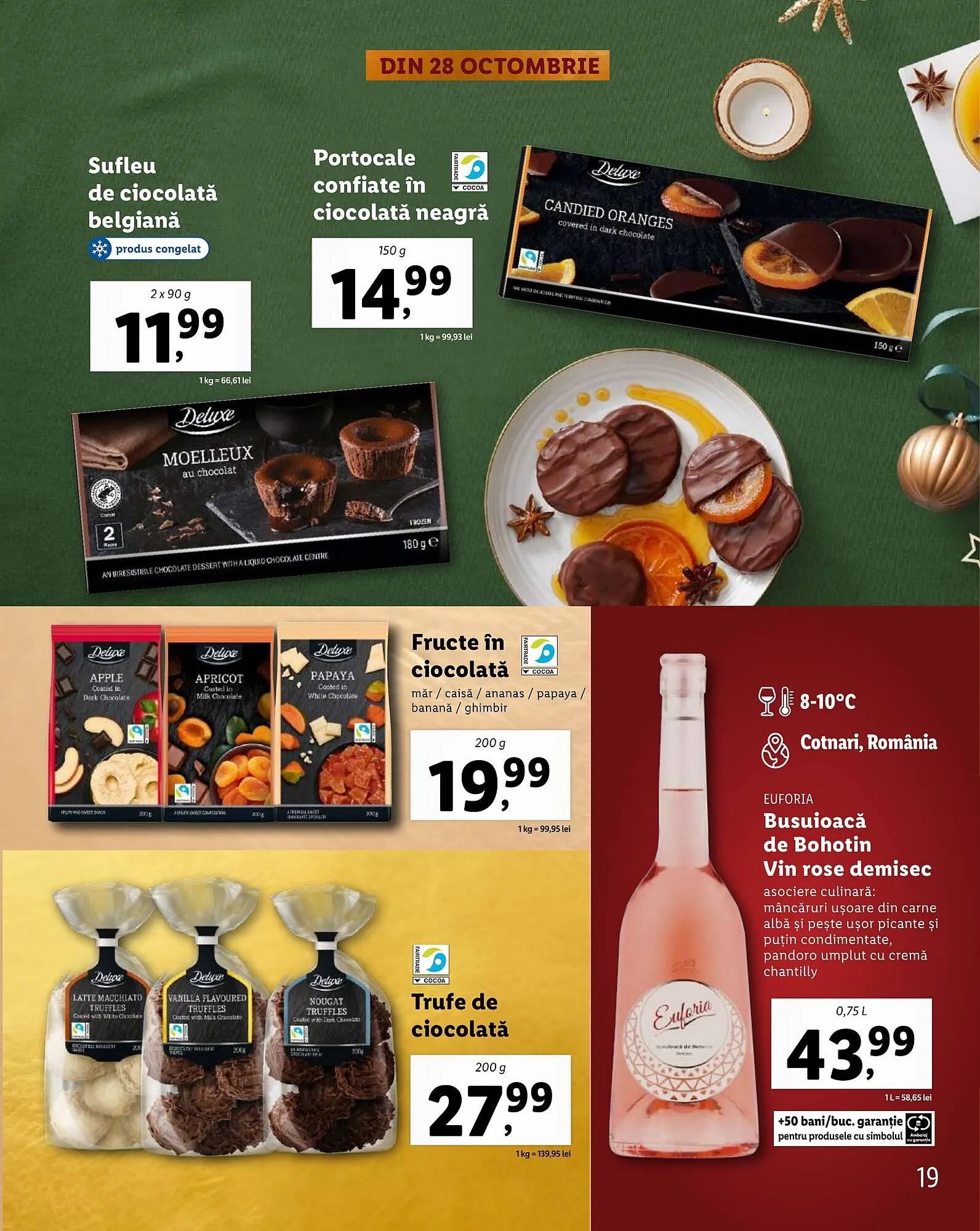 Catalog Catalog Lidl de la 28 octombrie până la 31 decembrie 2024 - Revista Pagina 19